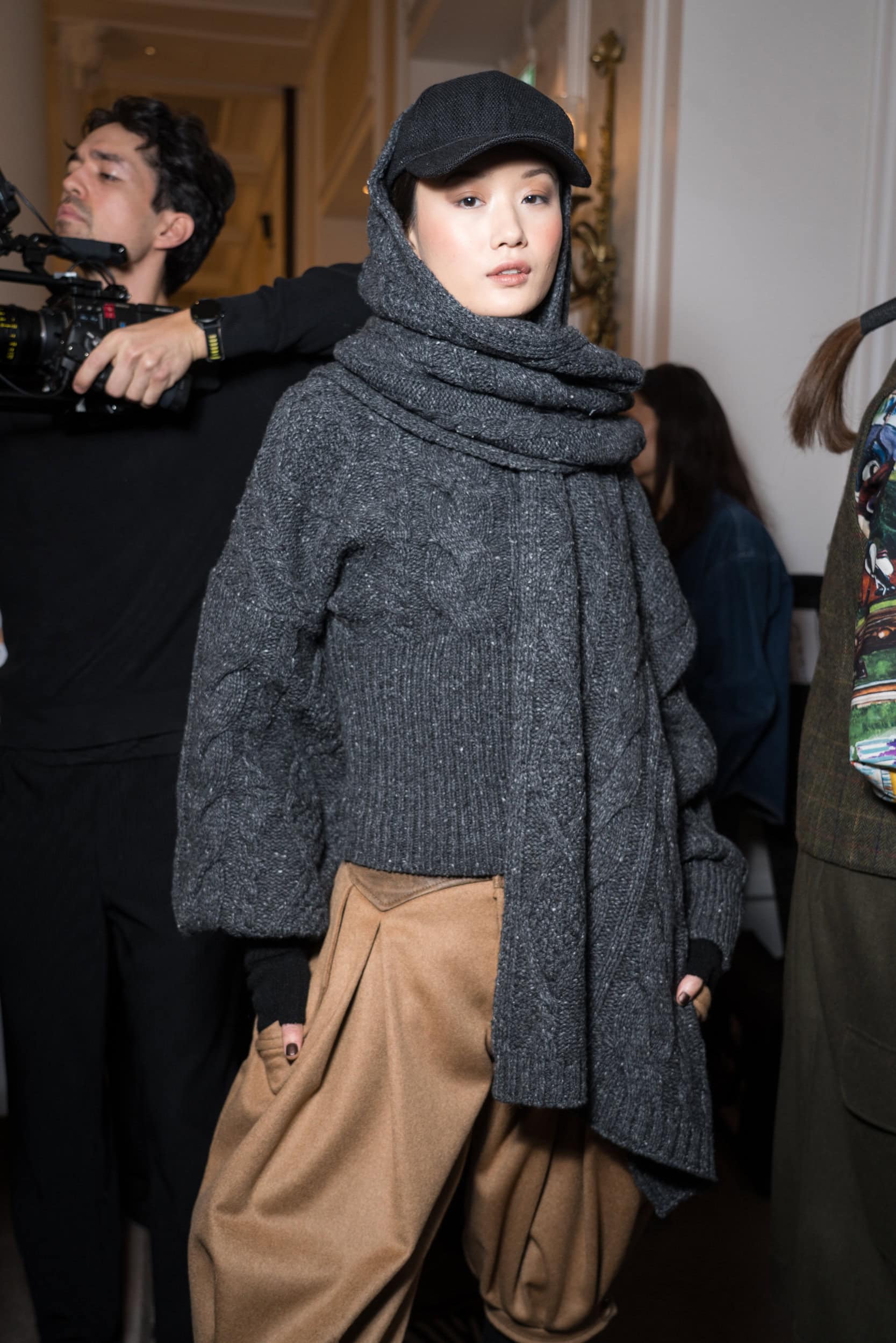 Paul Costelloe  Fall 2025 Fashion Show Backstage