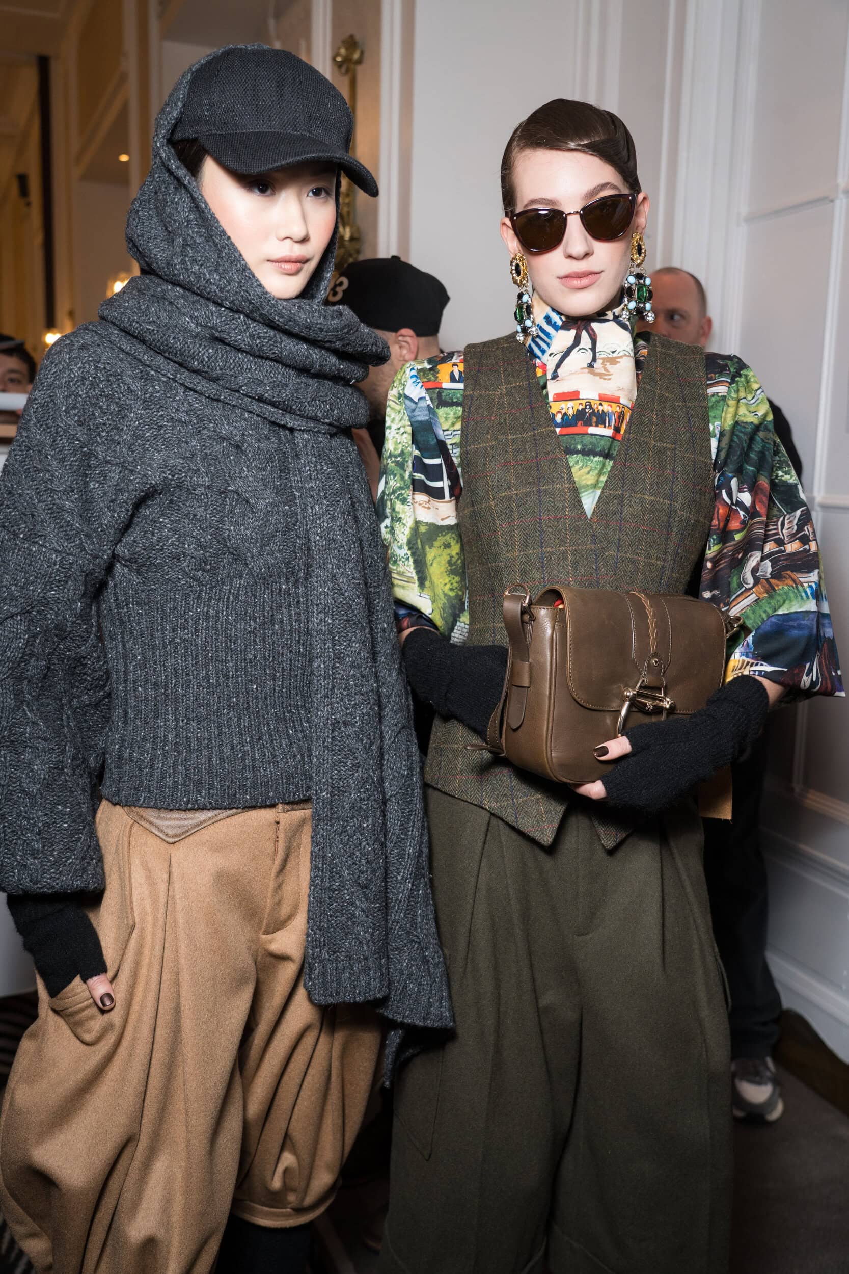 Paul Costelloe  Fall 2025 Fashion Show Backstage