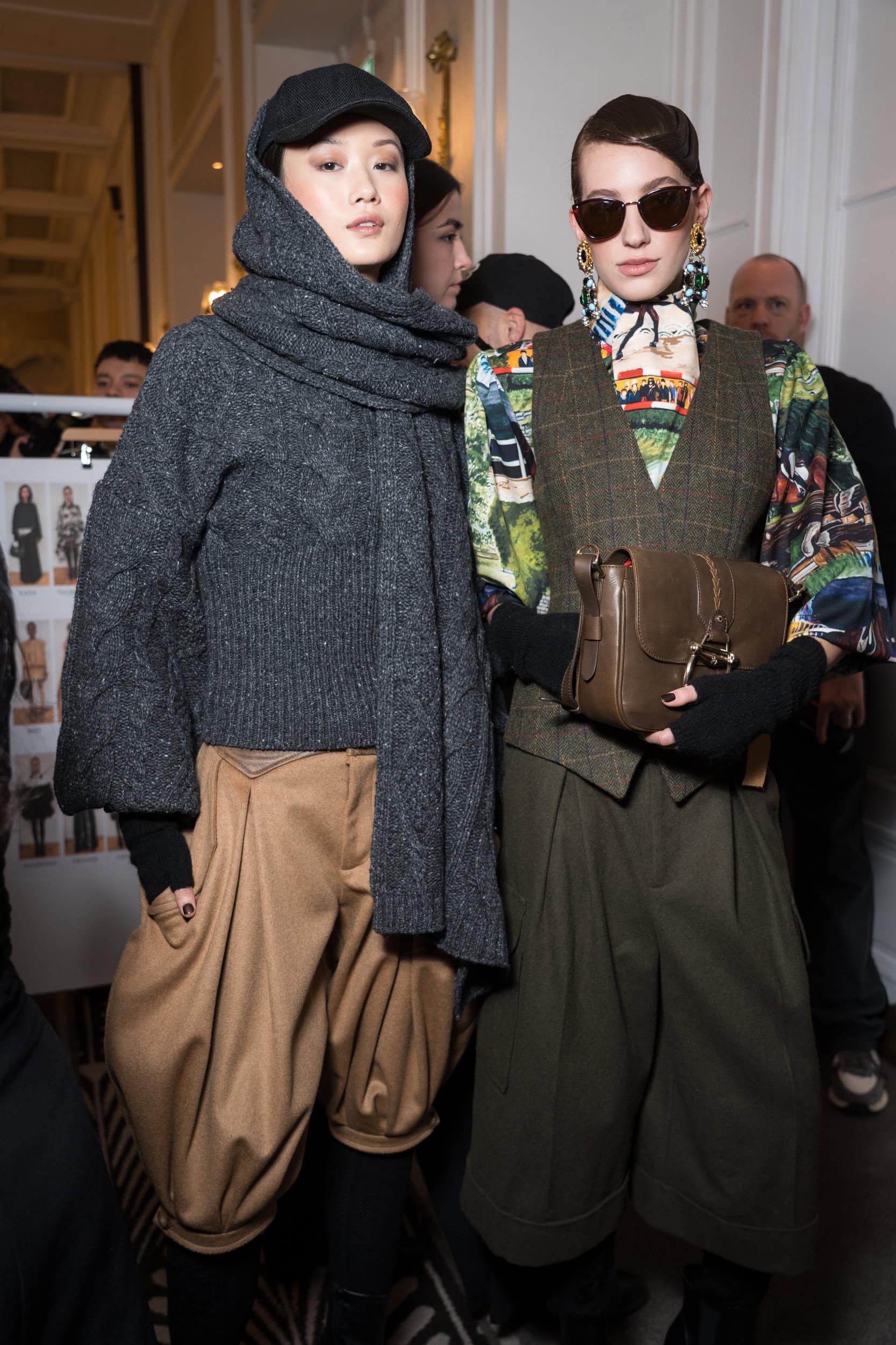 Paul Costelloe  Fall 2025 Fashion Show Backstage