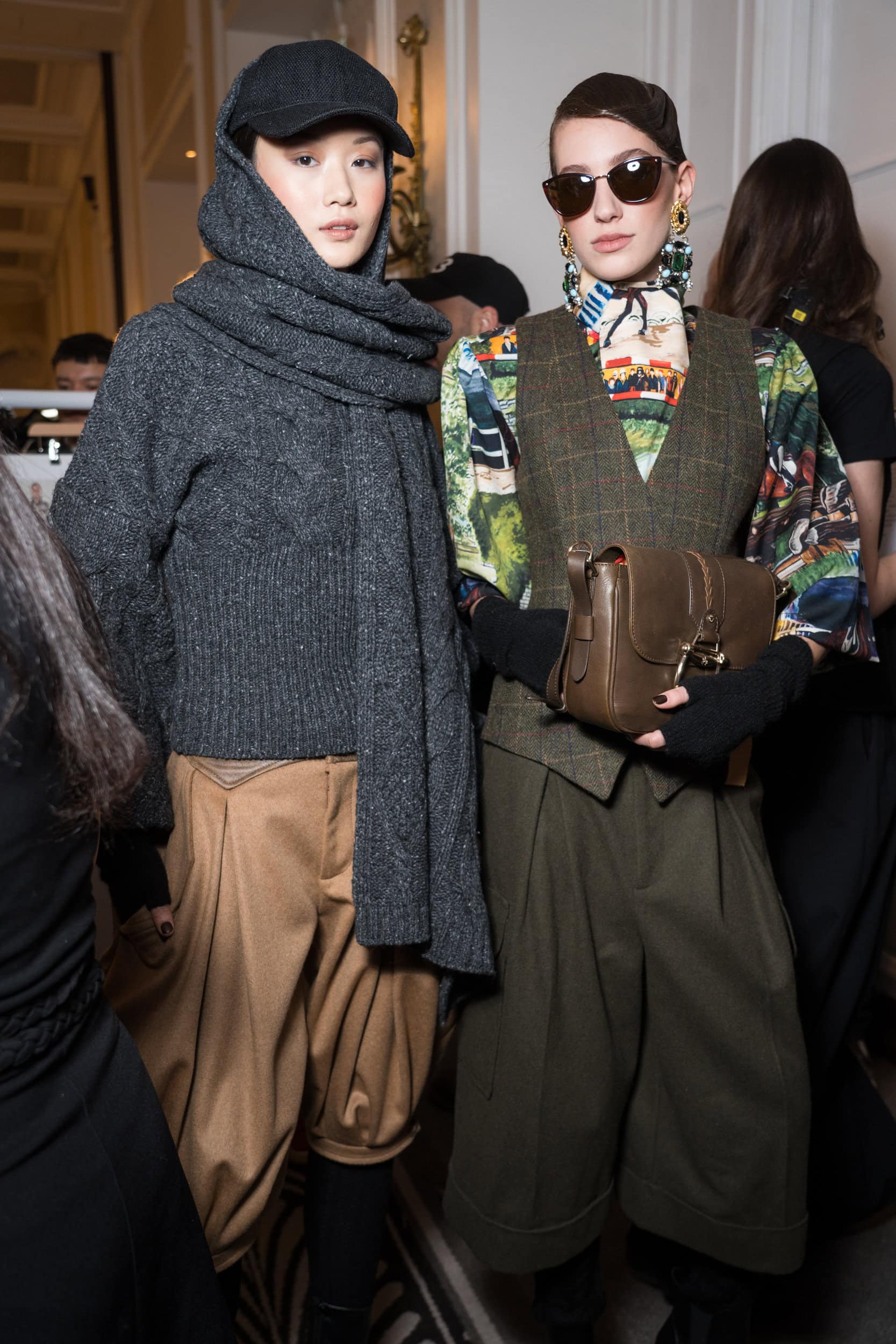 Paul Costelloe  Fall 2025 Fashion Show Backstage