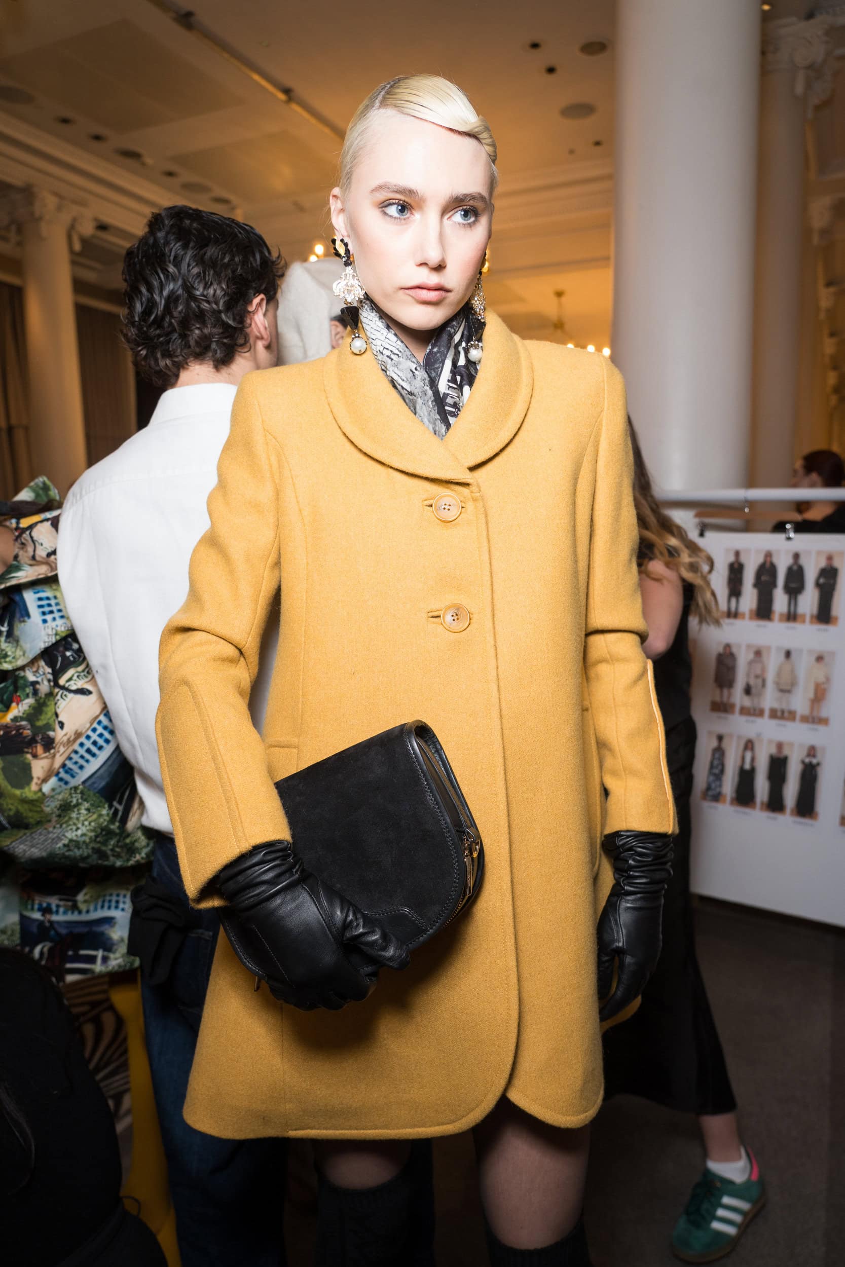 Paul Costelloe  Fall 2025 Fashion Show Backstage