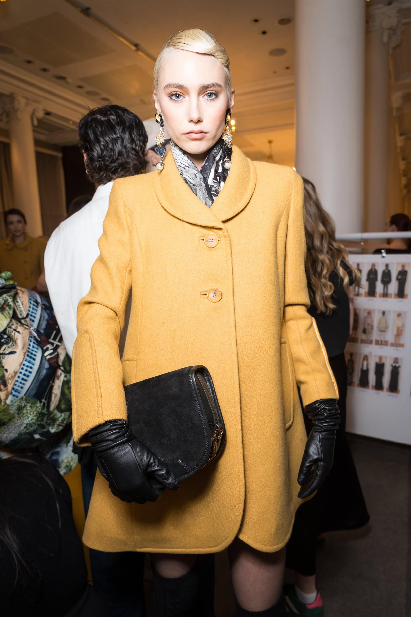 Paul Costelloe  Fall 2025 Fashion Show Backstage