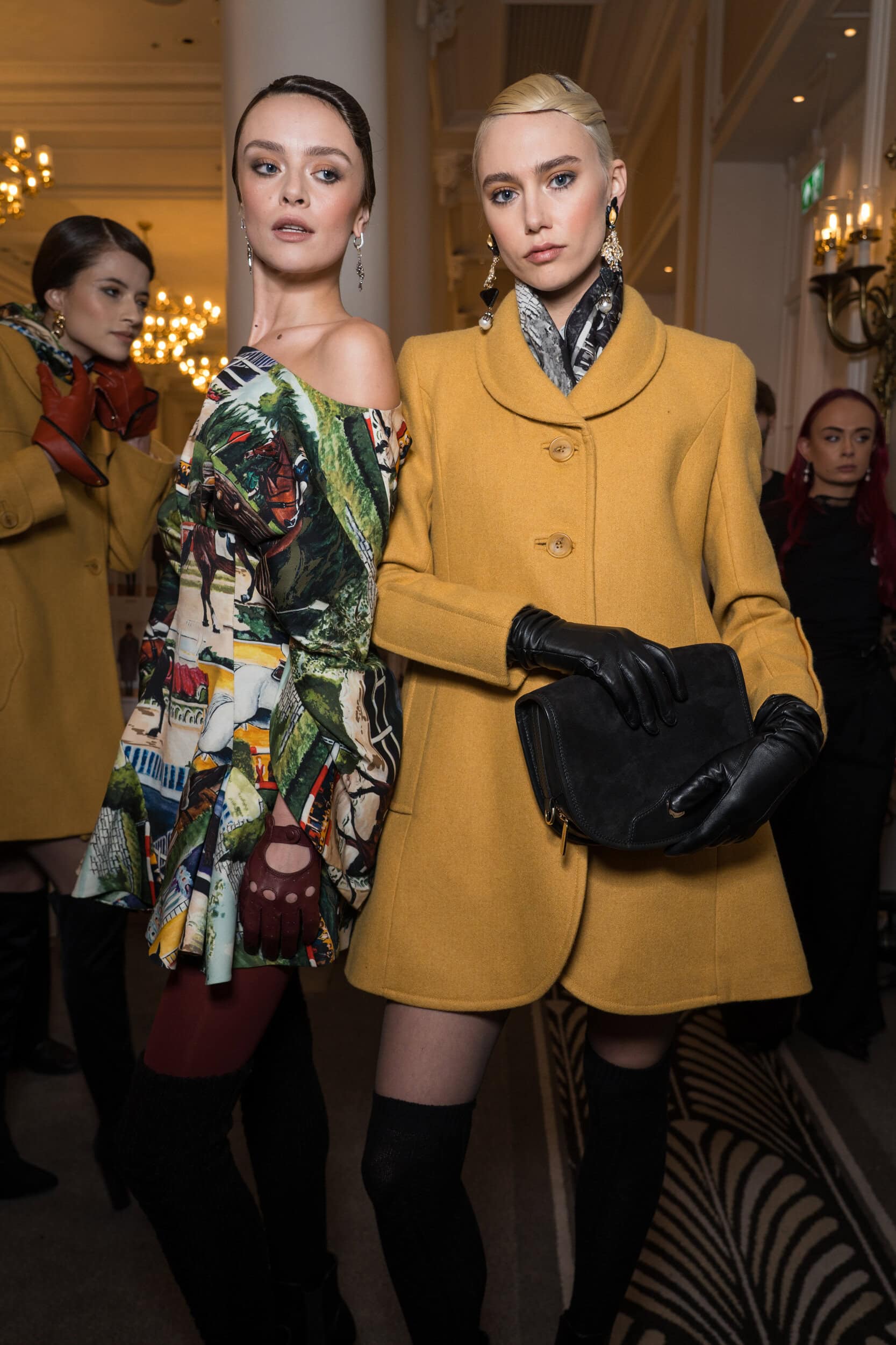 Paul Costelloe  Fall 2025 Fashion Show Backstage