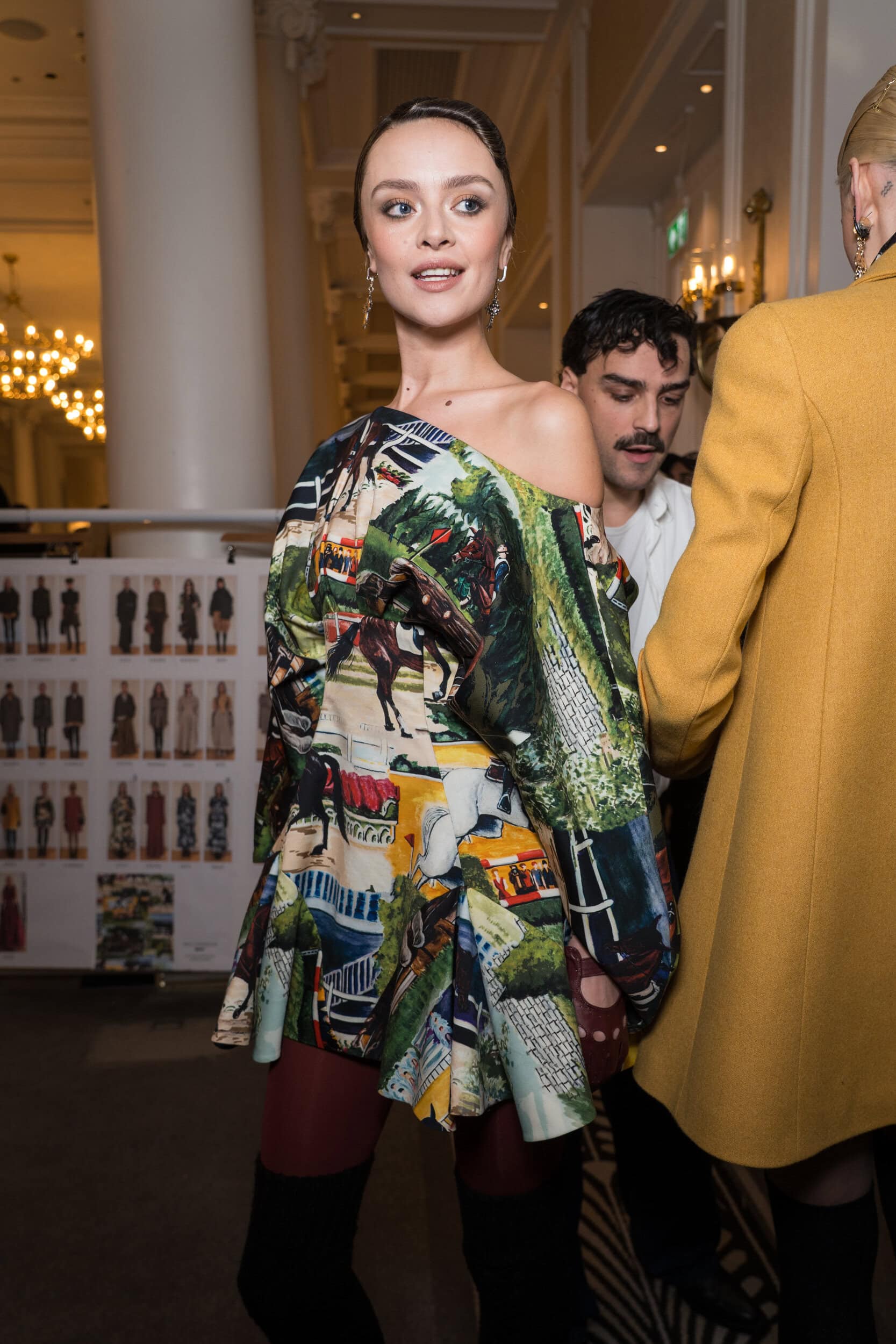 Paul Costelloe  Fall 2025 Fashion Show Backstage