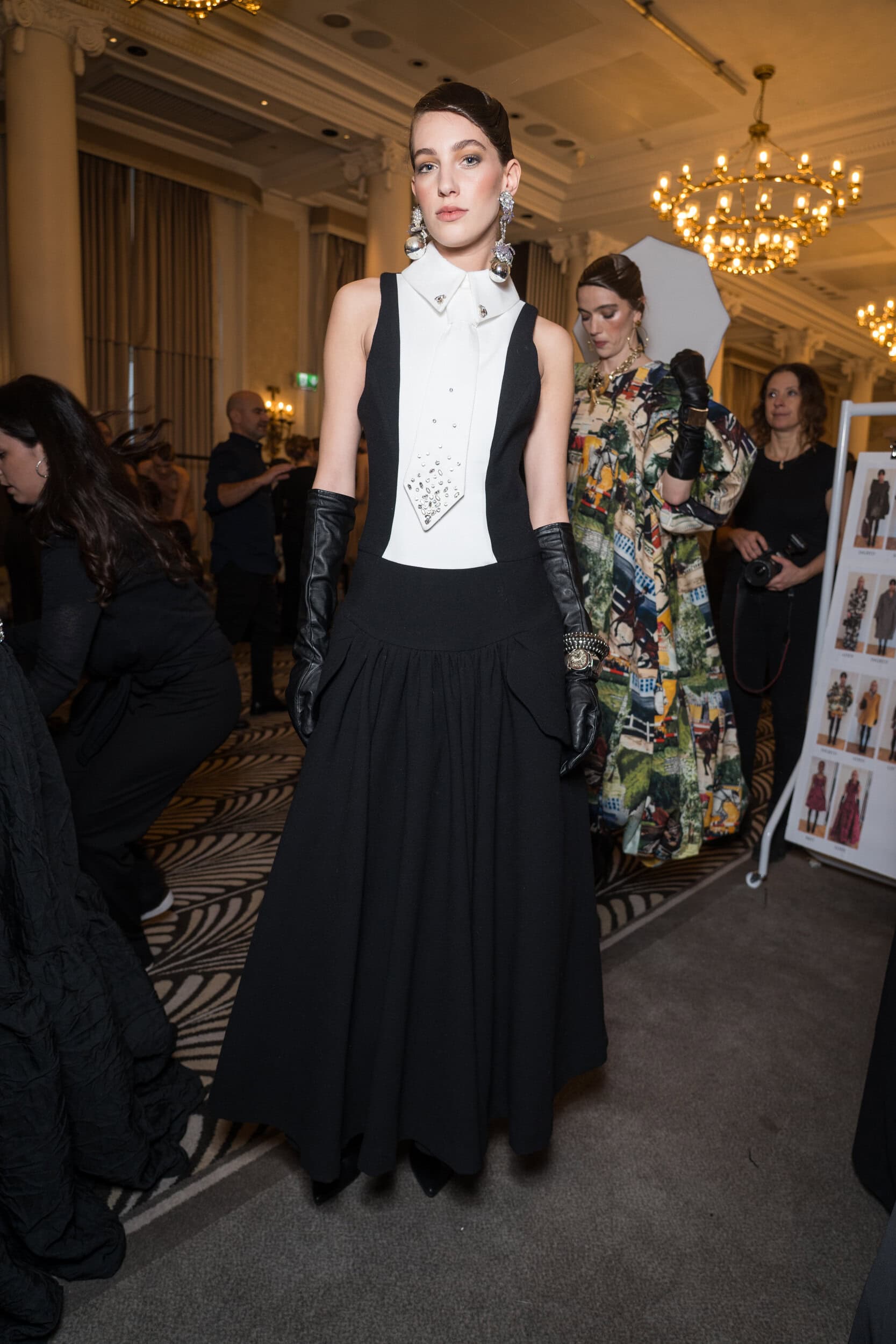 Paul Costelloe  Fall 2025 Fashion Show Backstage