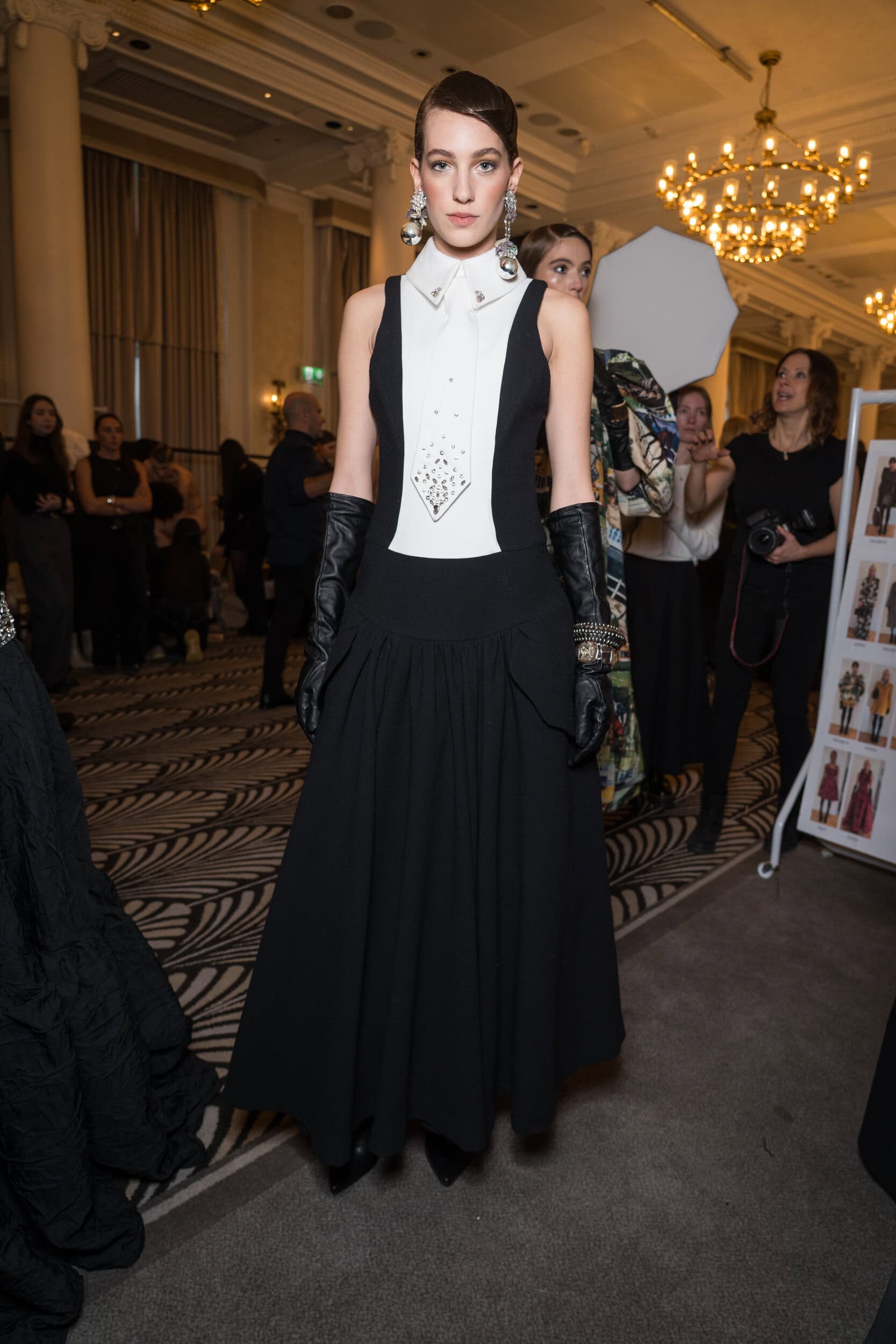 Paul Costelloe  Fall 2025 Fashion Show Backstage