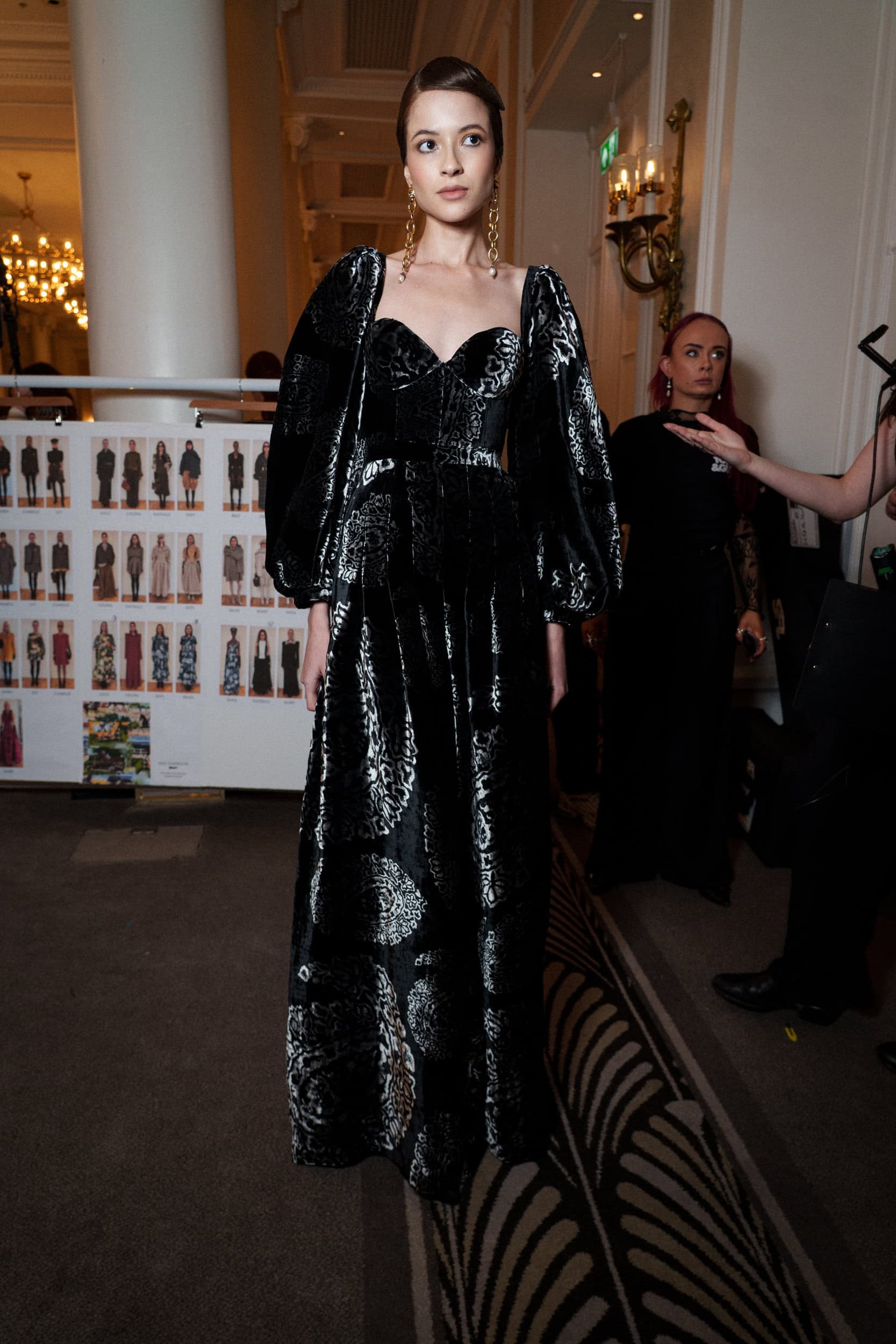 Paul Costelloe  Fall 2025 Fashion Show Backstage