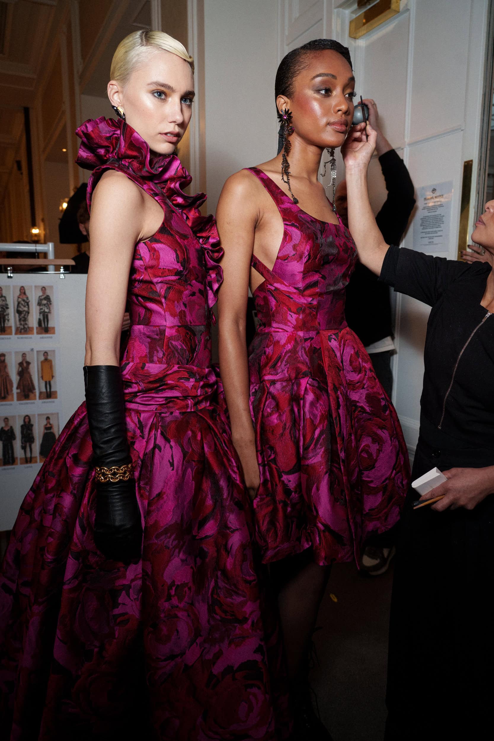 Paul Costelloe  Fall 2025 Fashion Show Backstage