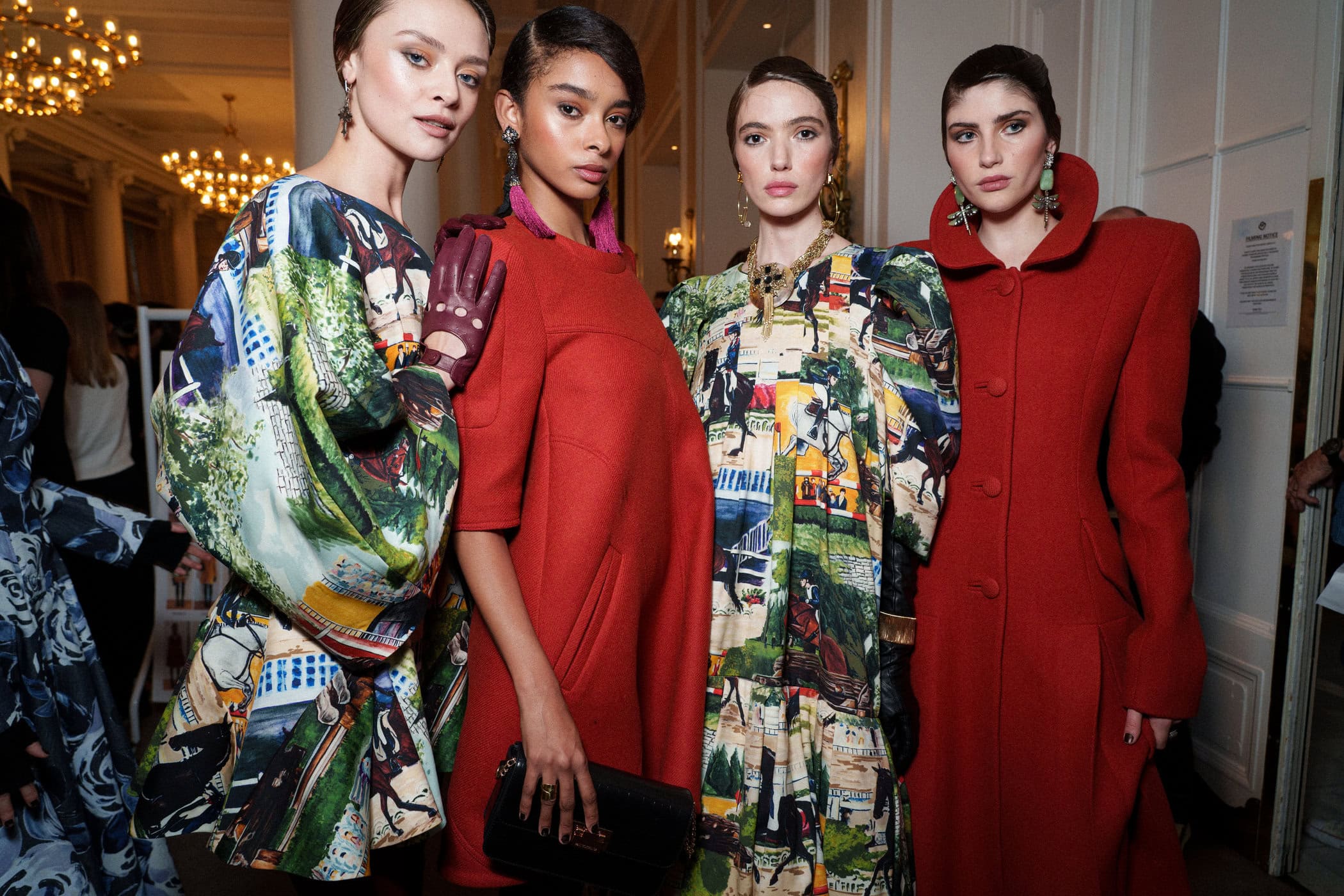 Paul Costelloe  Fall 2025 Fashion Show Backstage