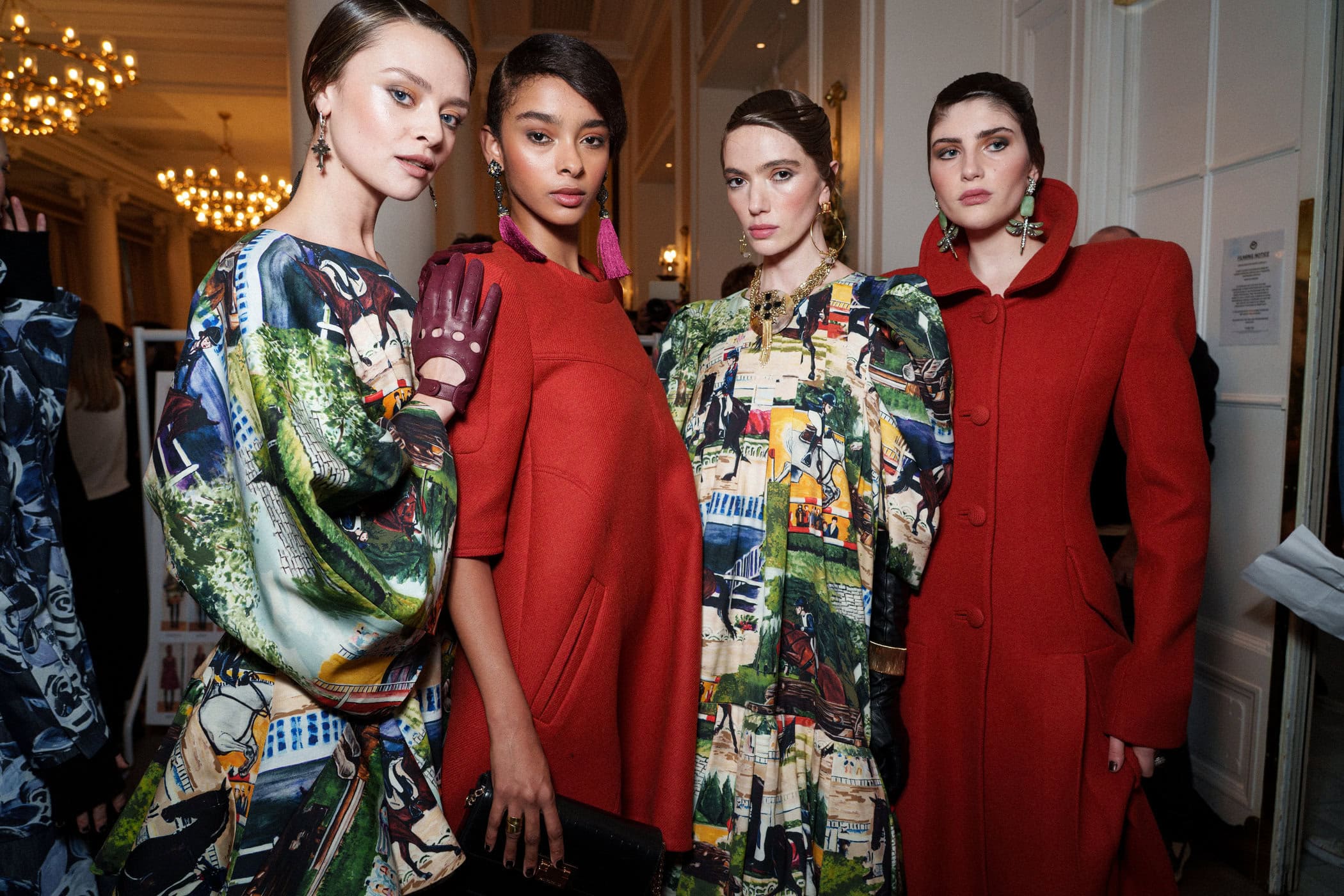 Paul Costelloe  Fall 2025 Fashion Show Backstage