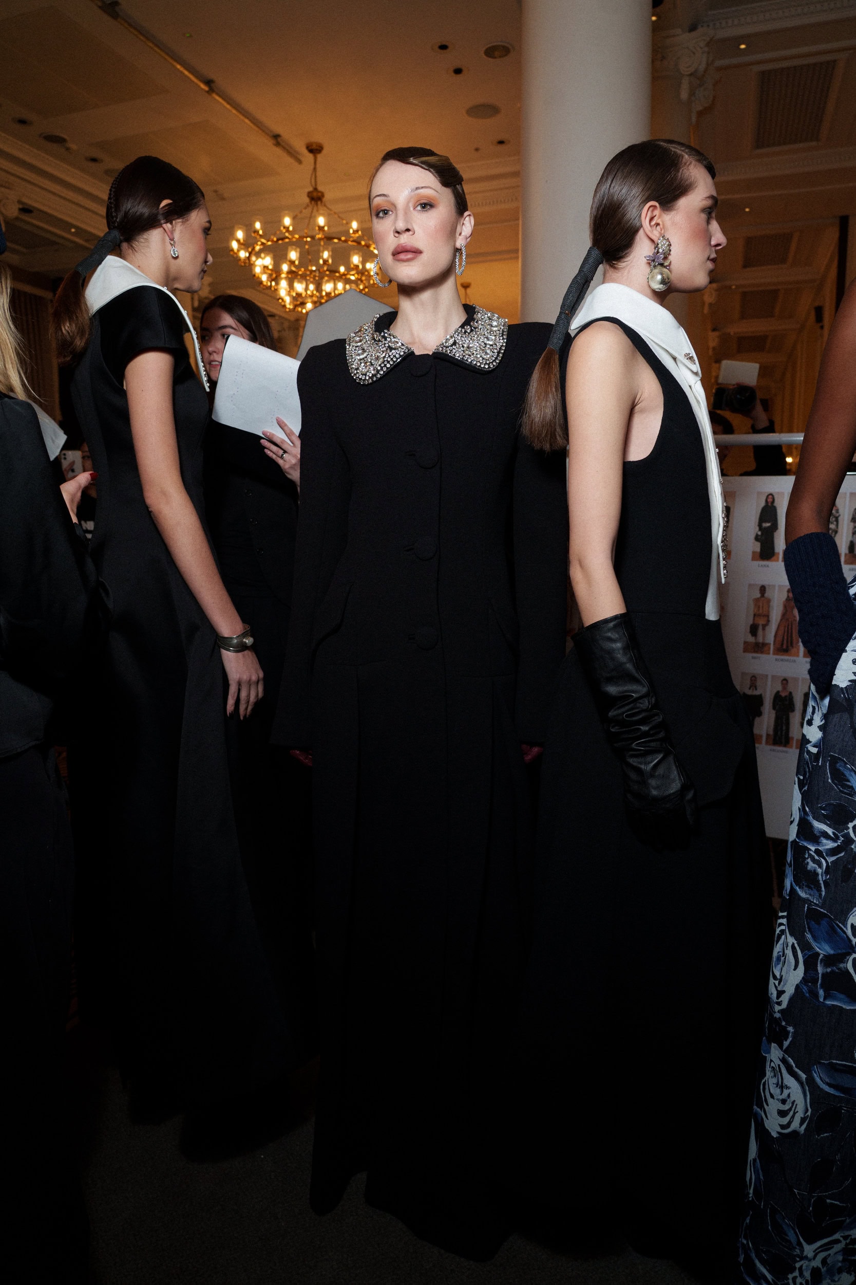 Paul Costelloe  Fall 2025 Fashion Show Backstage