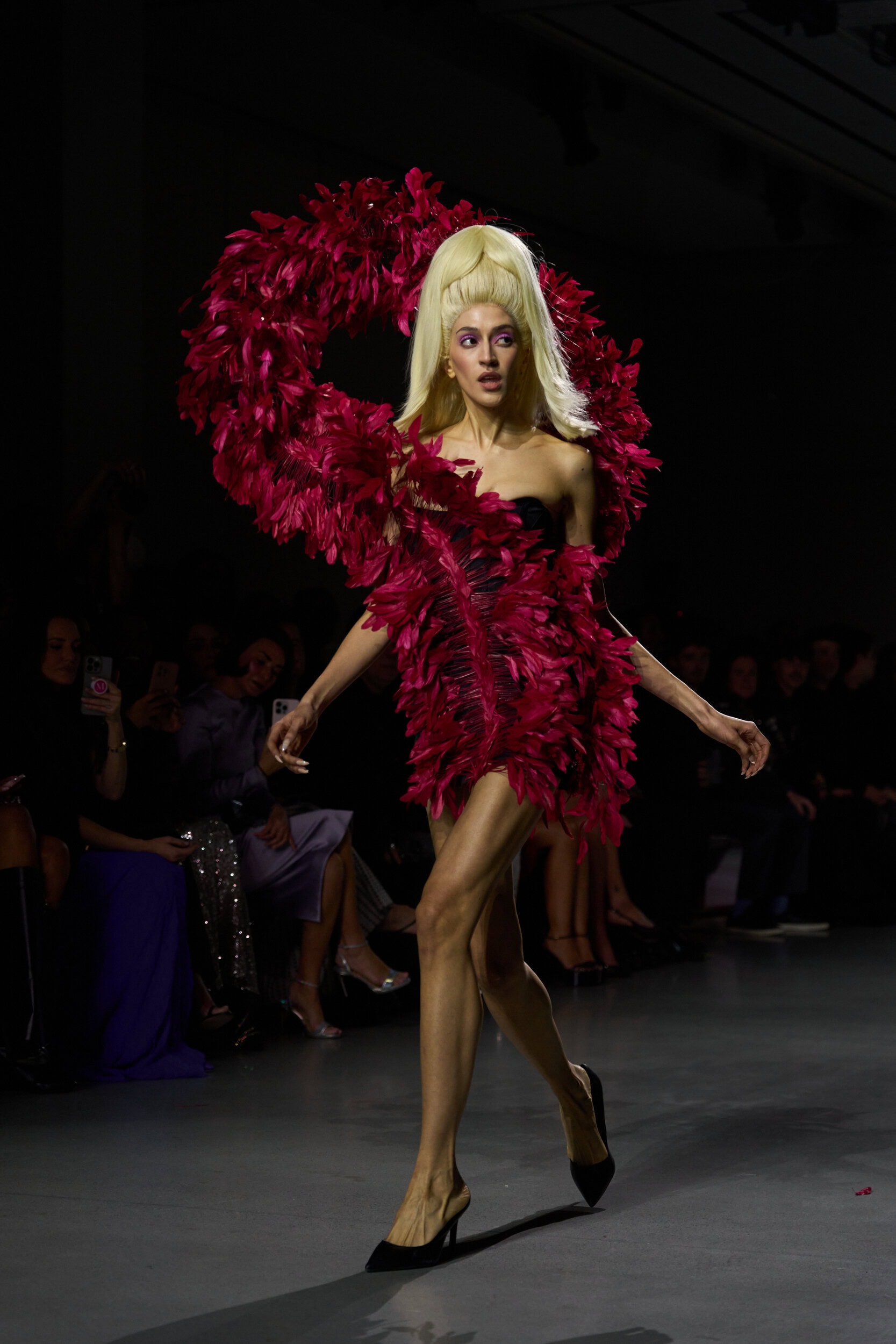 Christian Cowan  Fall 2025 Fashion Show Atmosphere