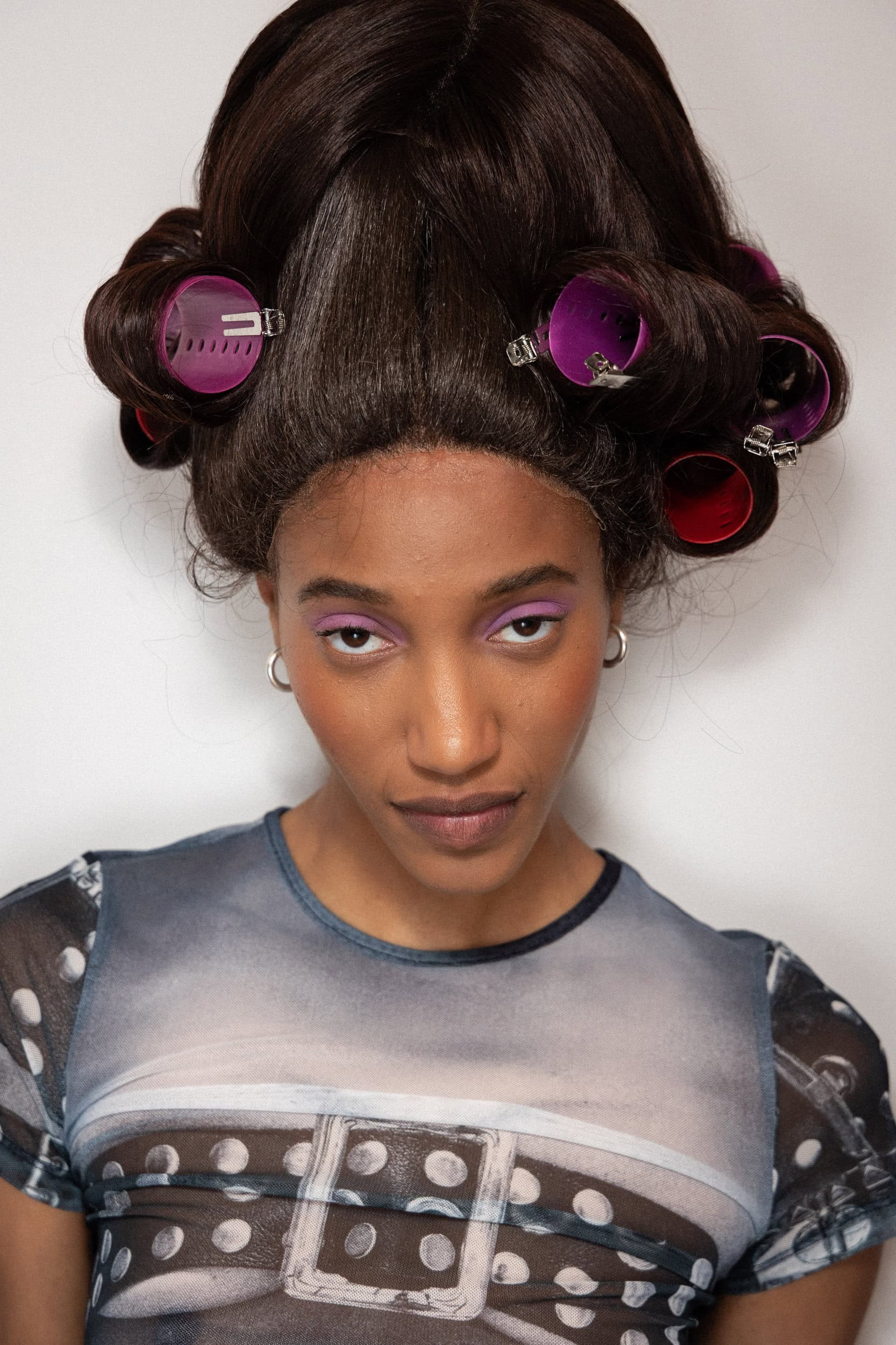 Christian Cowan  Fall 2025 Fashion Show Backstage