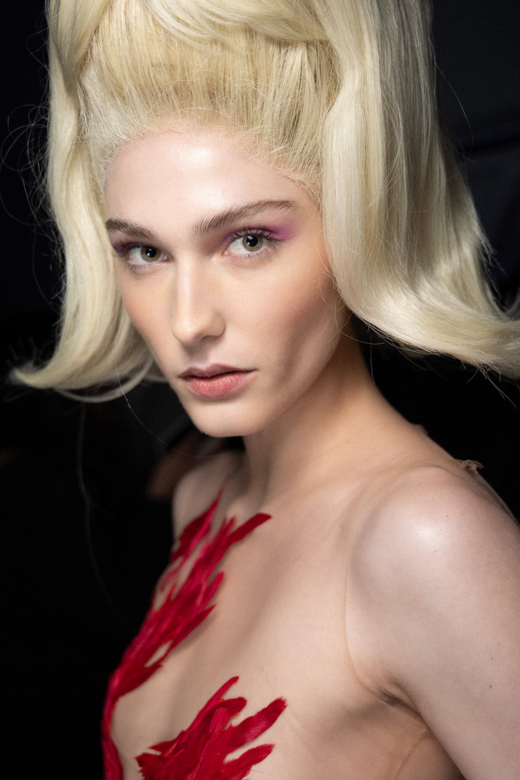 Christian Cowan  Fall 2025 Fashion Show Backstage