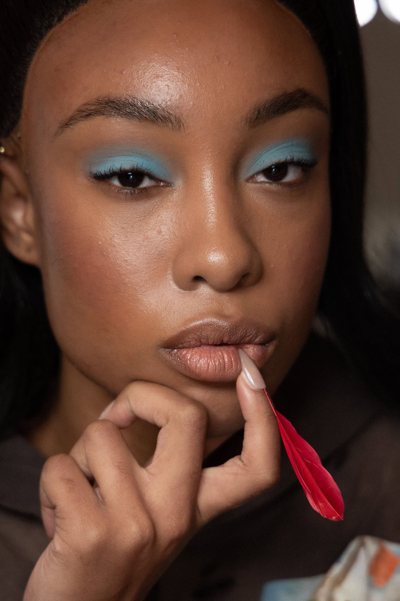 Christian Cowan  Fall 2025 Fashion Show Backstage