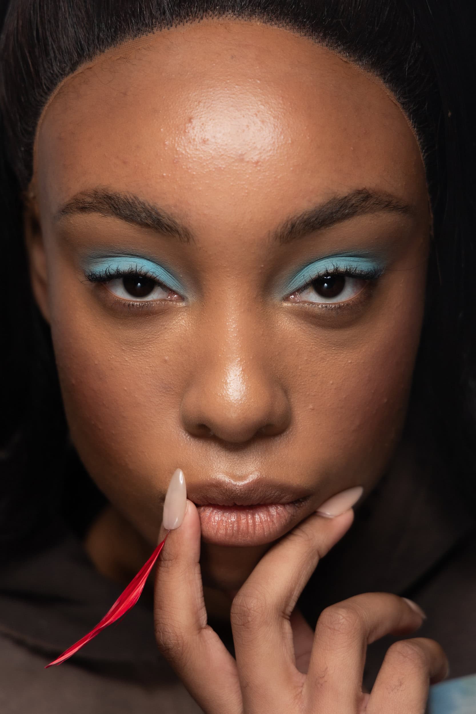 Christian Cowan  Fall 2025 Fashion Show Backstage