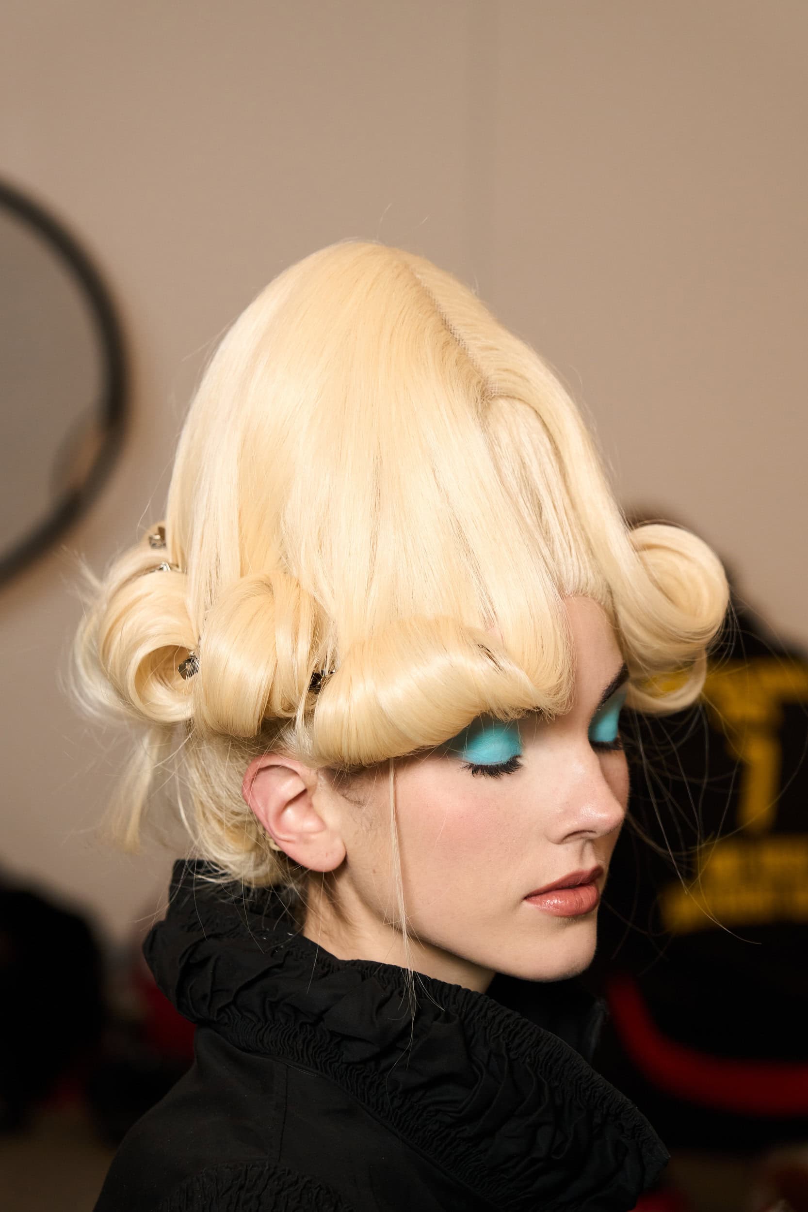Christian Cowan  Fall 2025 Fashion Show Backstage