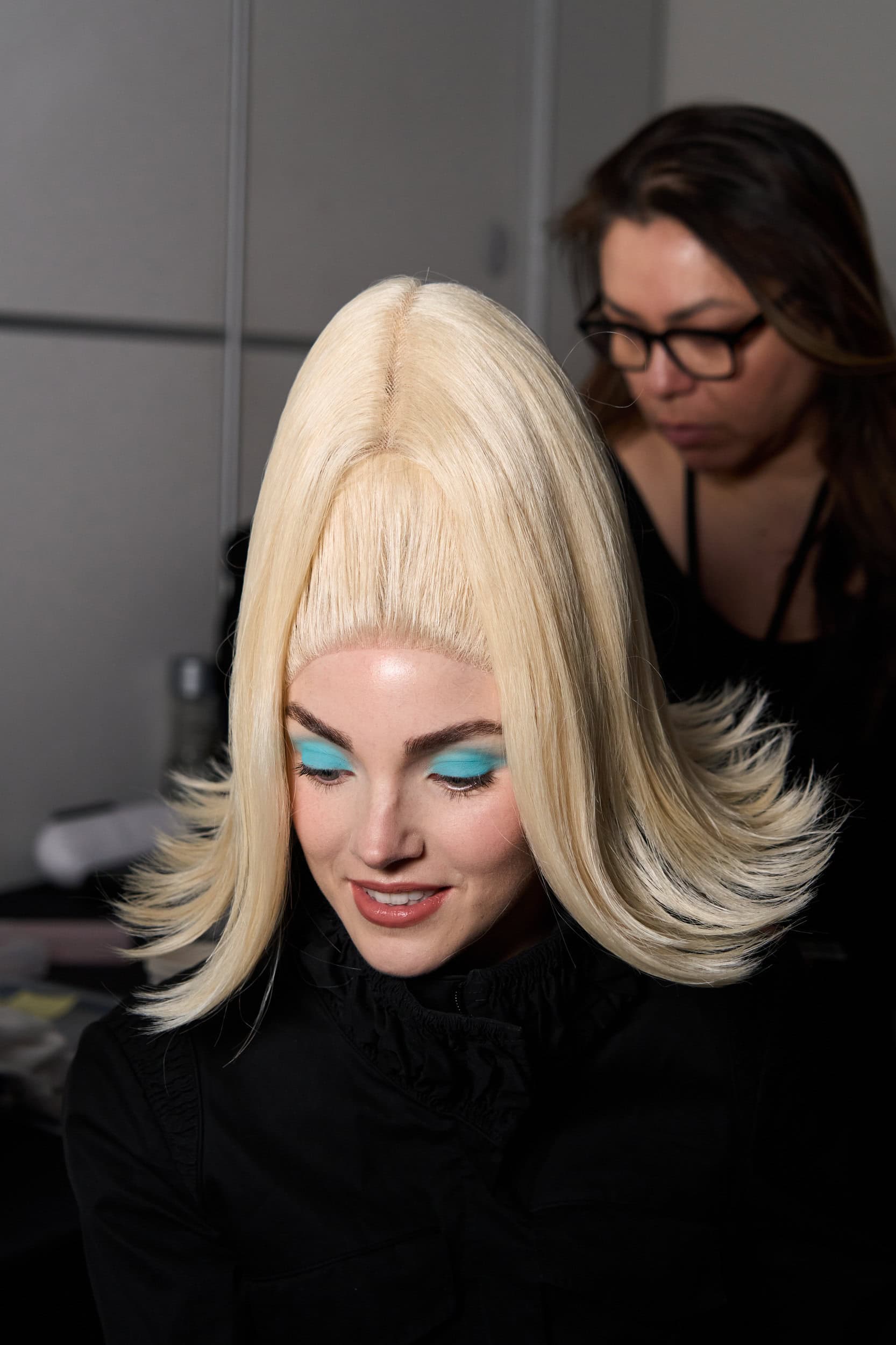Christian Cowan  Fall 2025 Fashion Show Backstage