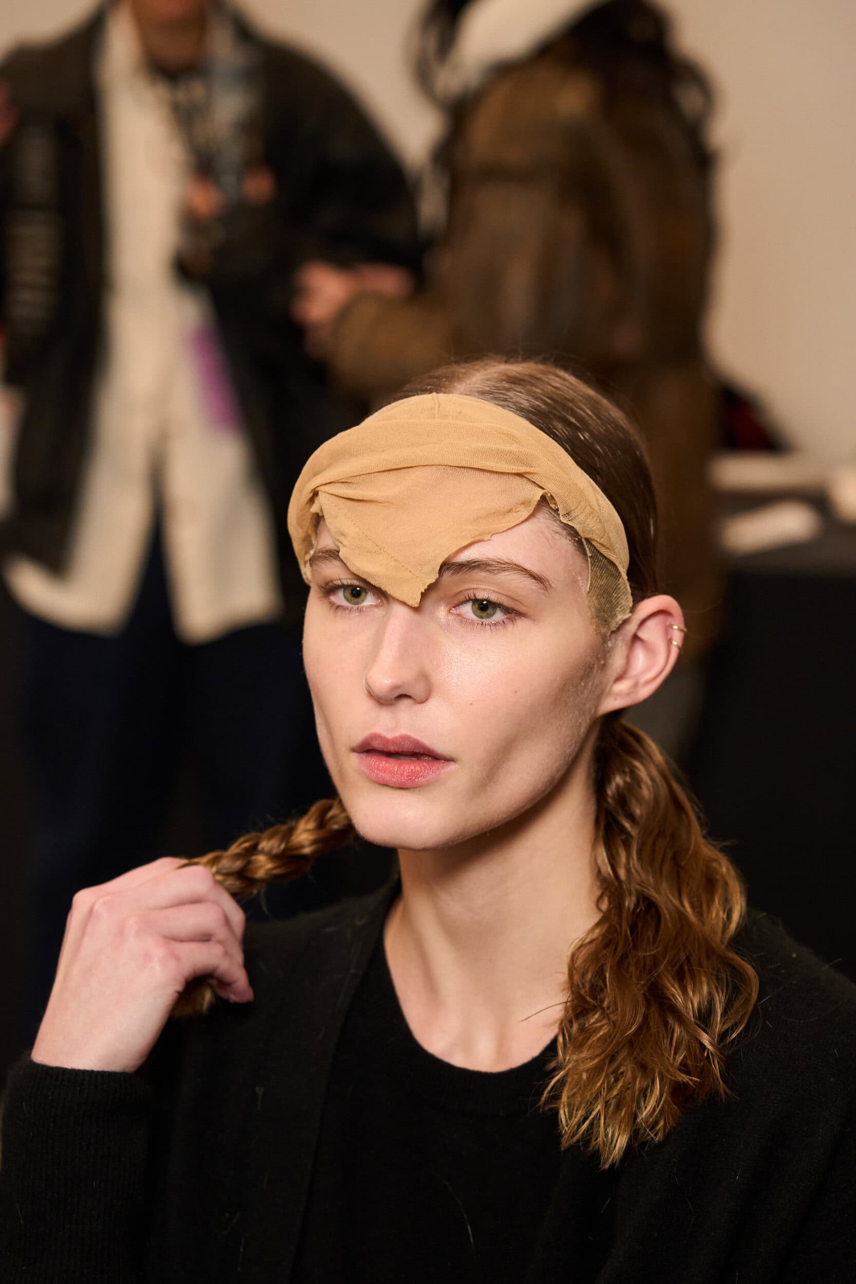 Christian Cowan  Fall 2025 Fashion Show Backstage