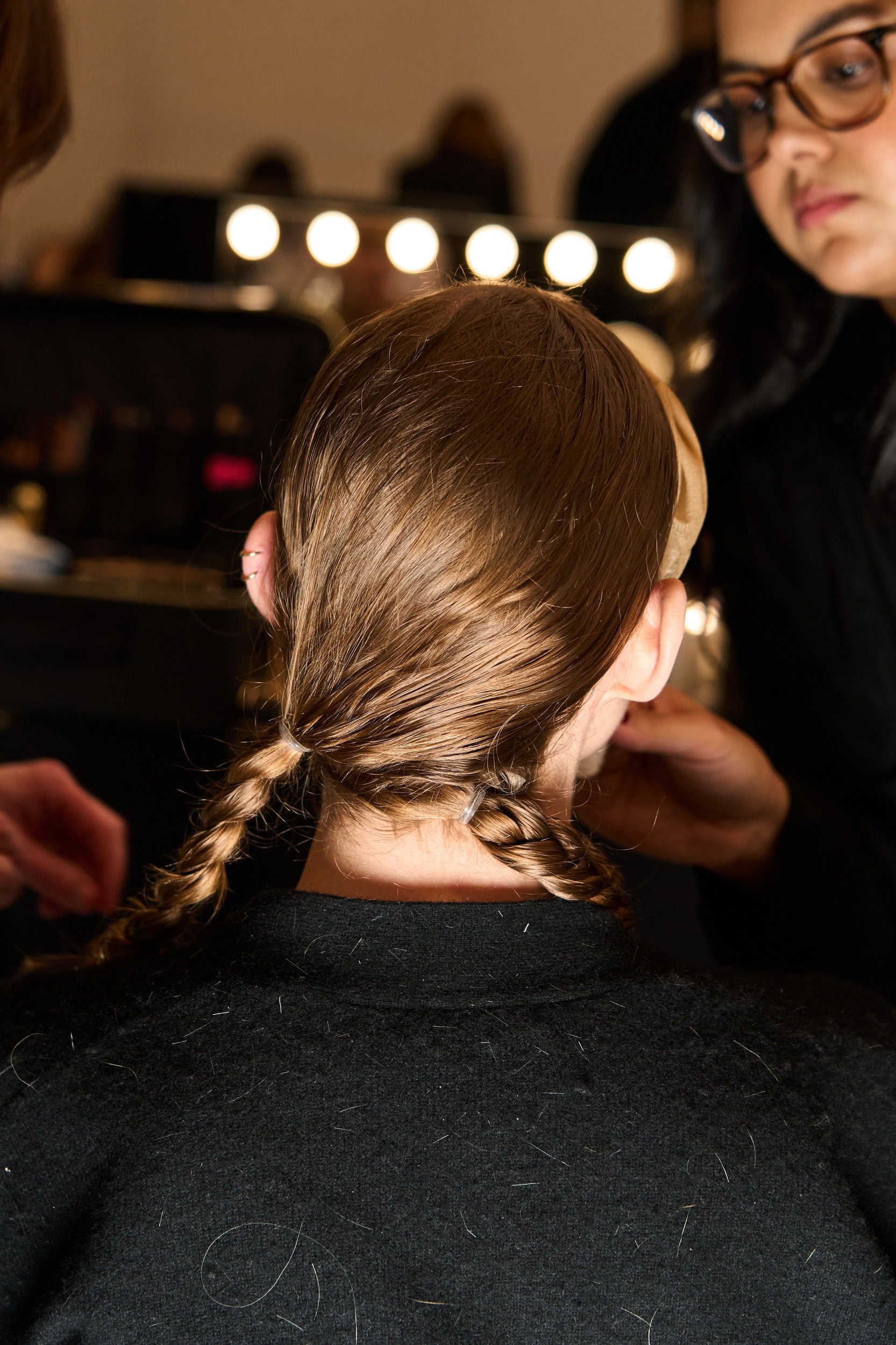 Christian Cowan  Fall 2025 Fashion Show Backstage