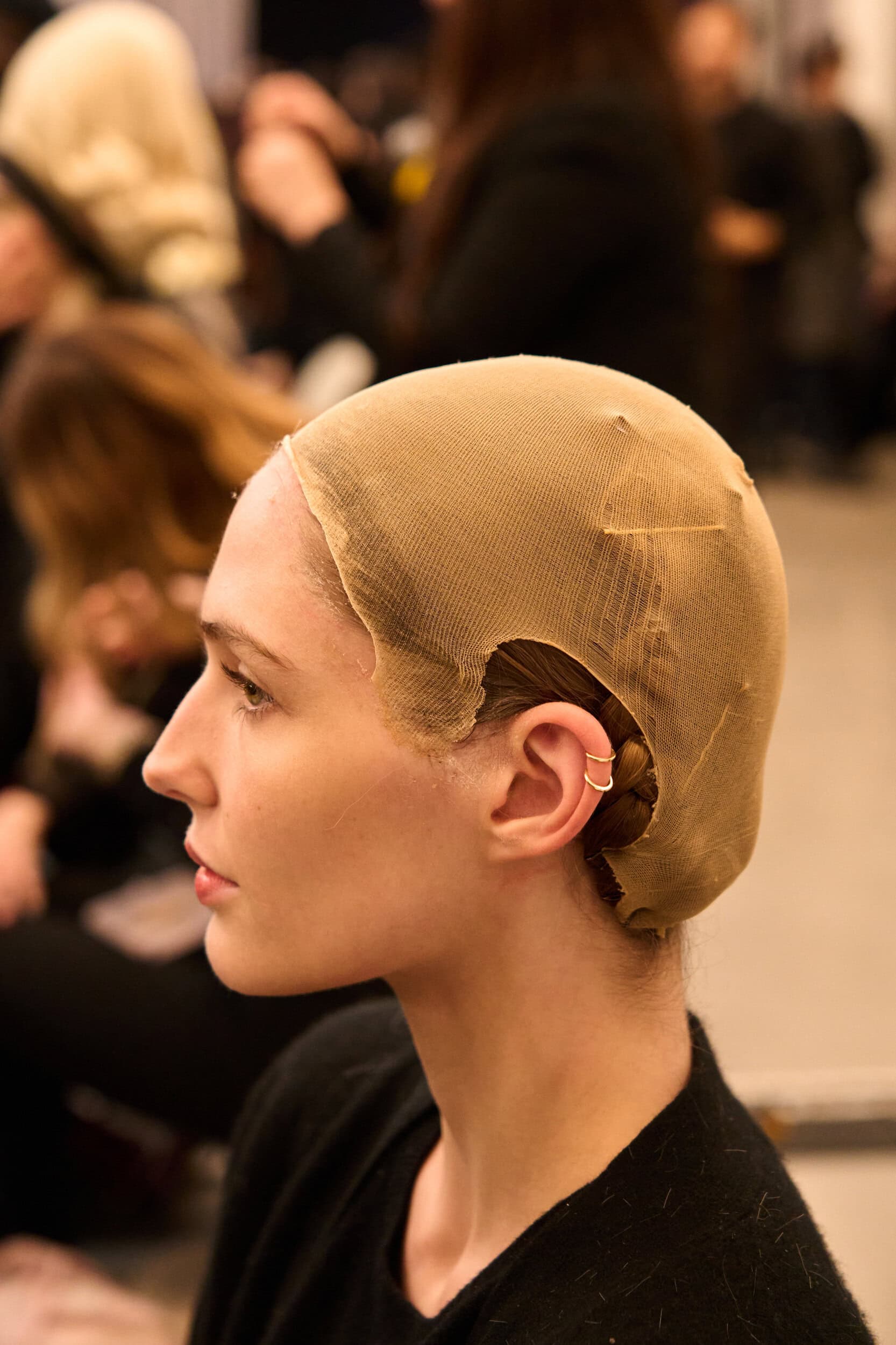 Christian Cowan  Fall 2025 Fashion Show Backstage