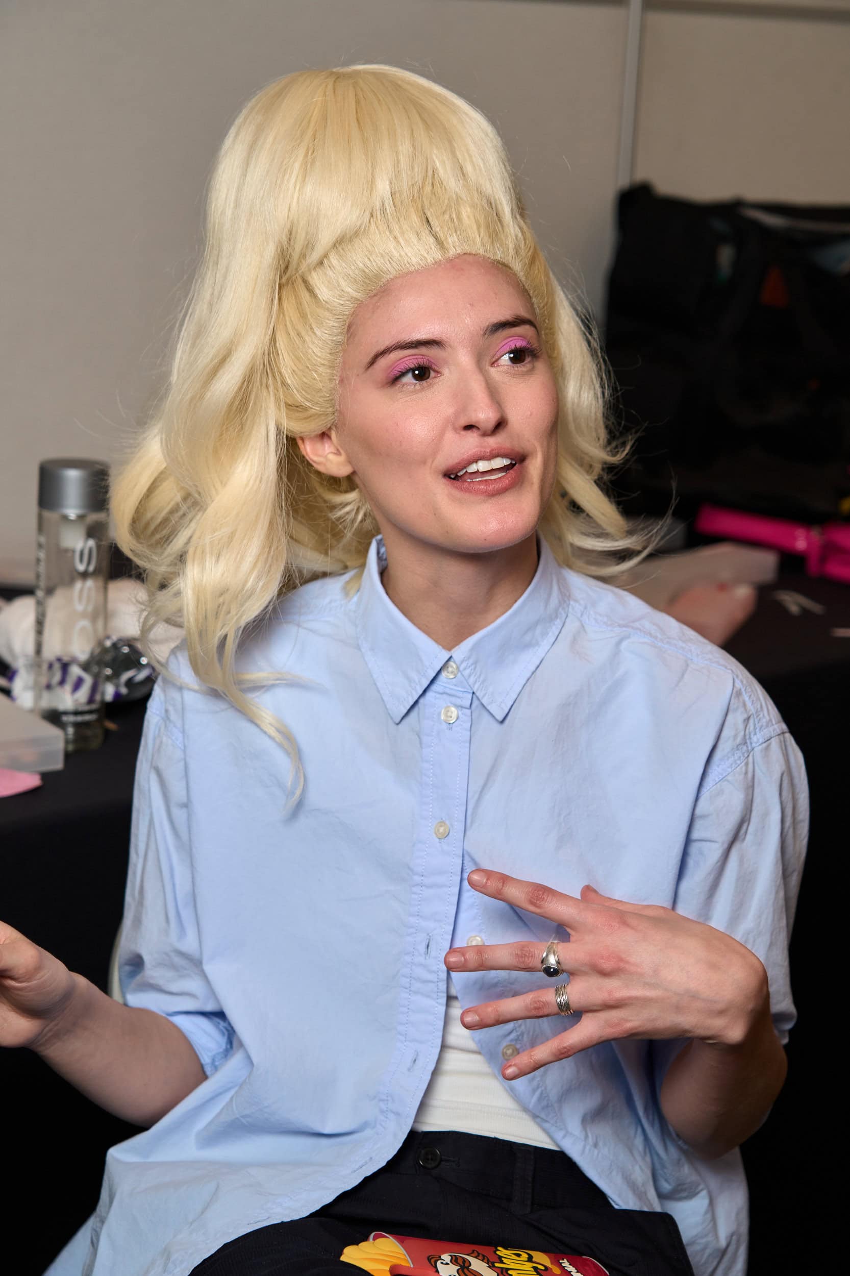 Christian Cowan  Fall 2025 Fashion Show Backstage