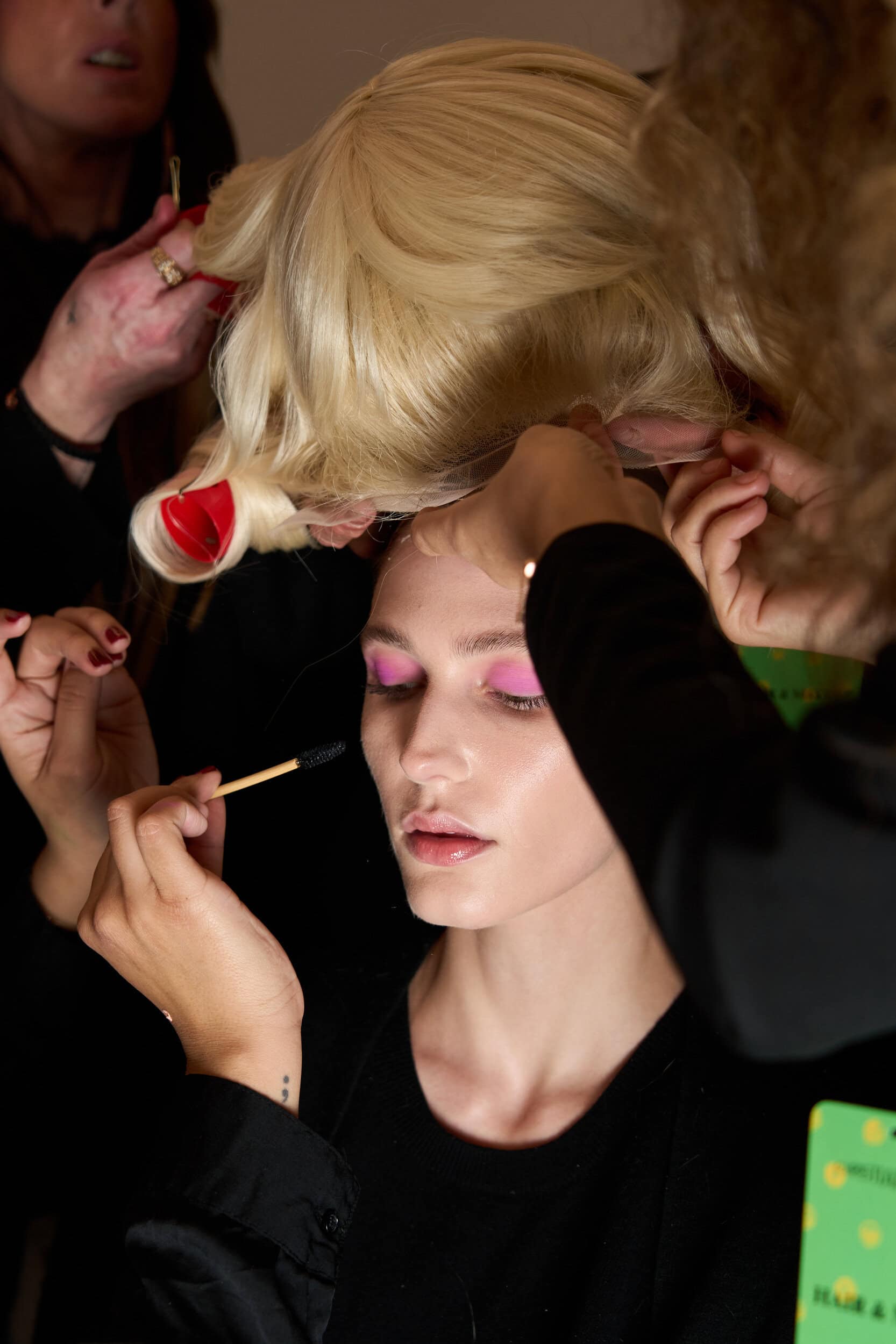 Christian Cowan  Fall 2025 Fashion Show Backstage
