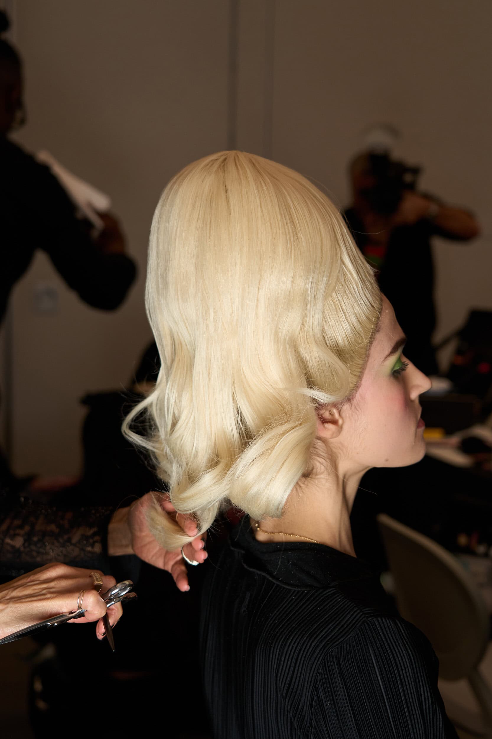 Christian Cowan  Fall 2025 Fashion Show Backstage