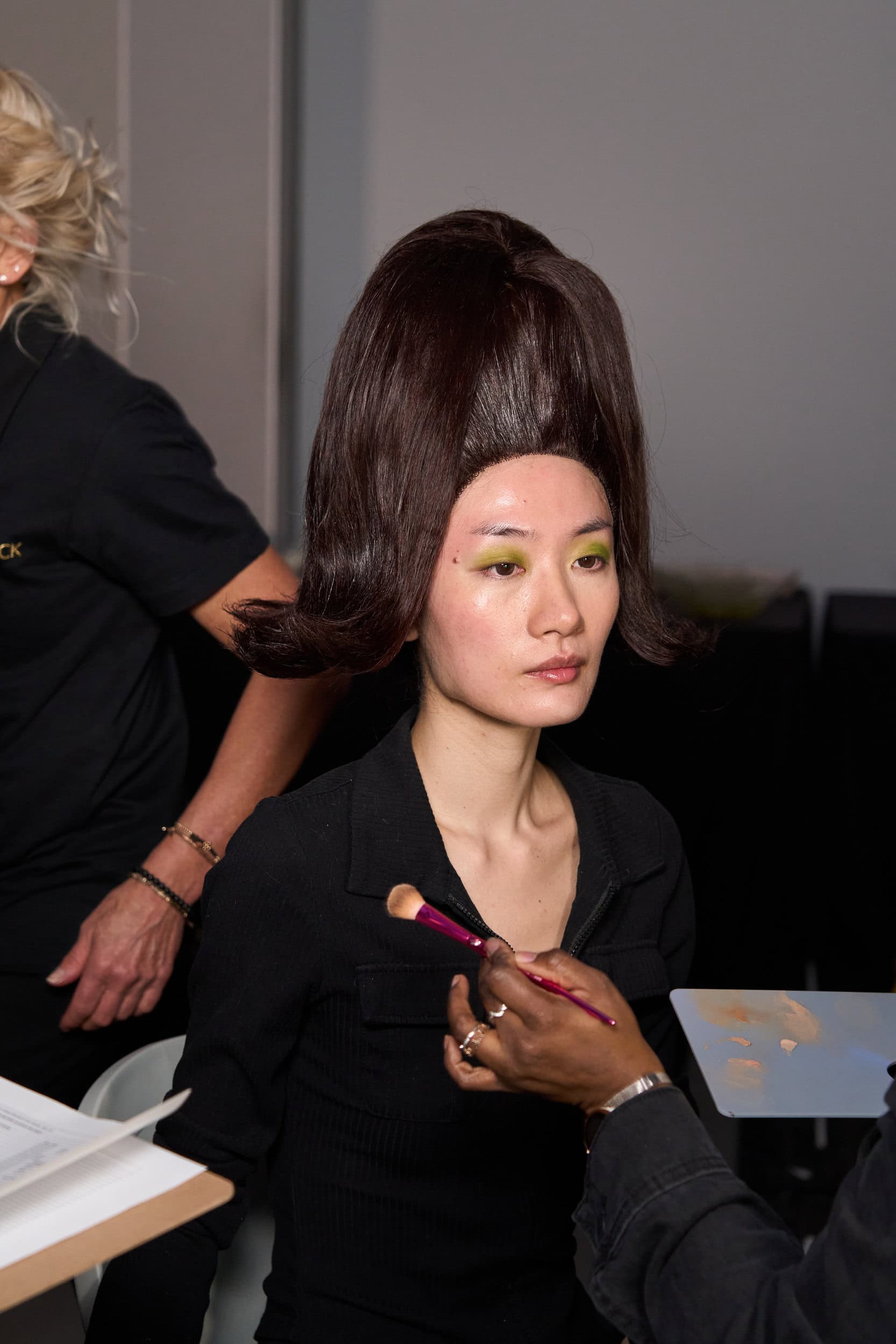 Christian Cowan  Fall 2025 Fashion Show Backstage