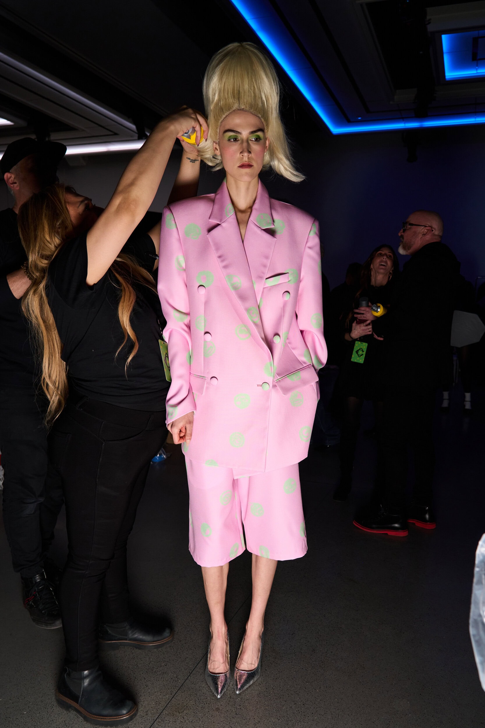 Christian Cowan  Fall 2025 Fashion Show Backstage