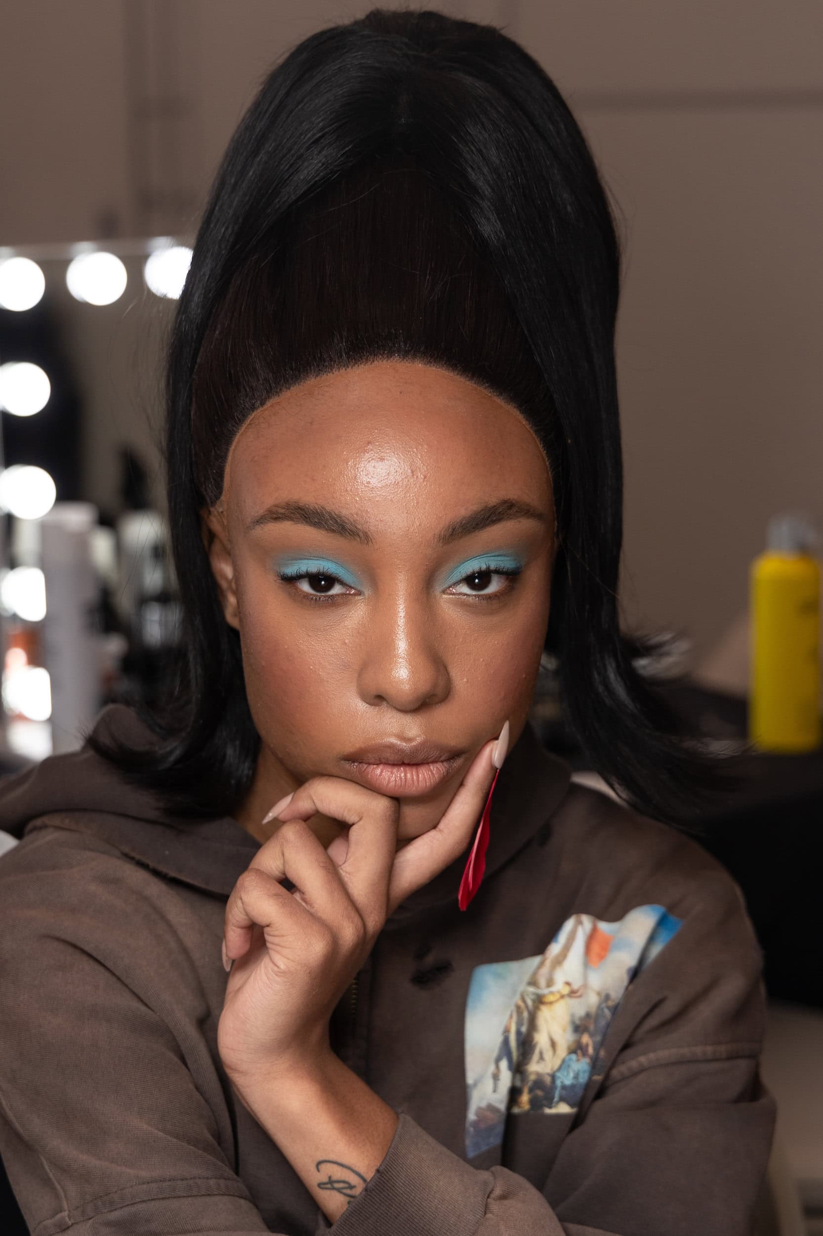 Christian Cowan  Fall 2025 Fashion Show Backstage