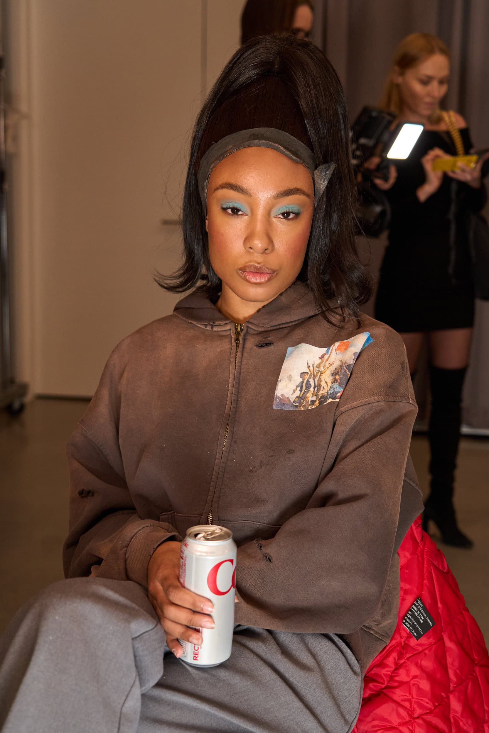 Christian Cowan  Fall 2025 Fashion Show Backstage