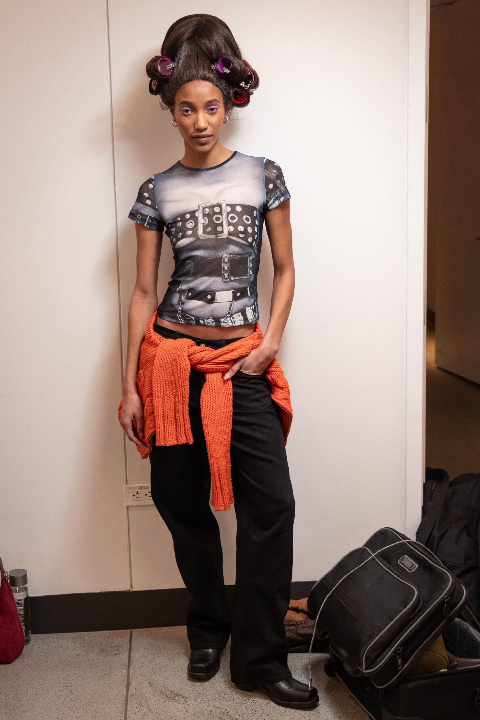 Christian Cowan  Fall 2025 Fashion Show Backstage