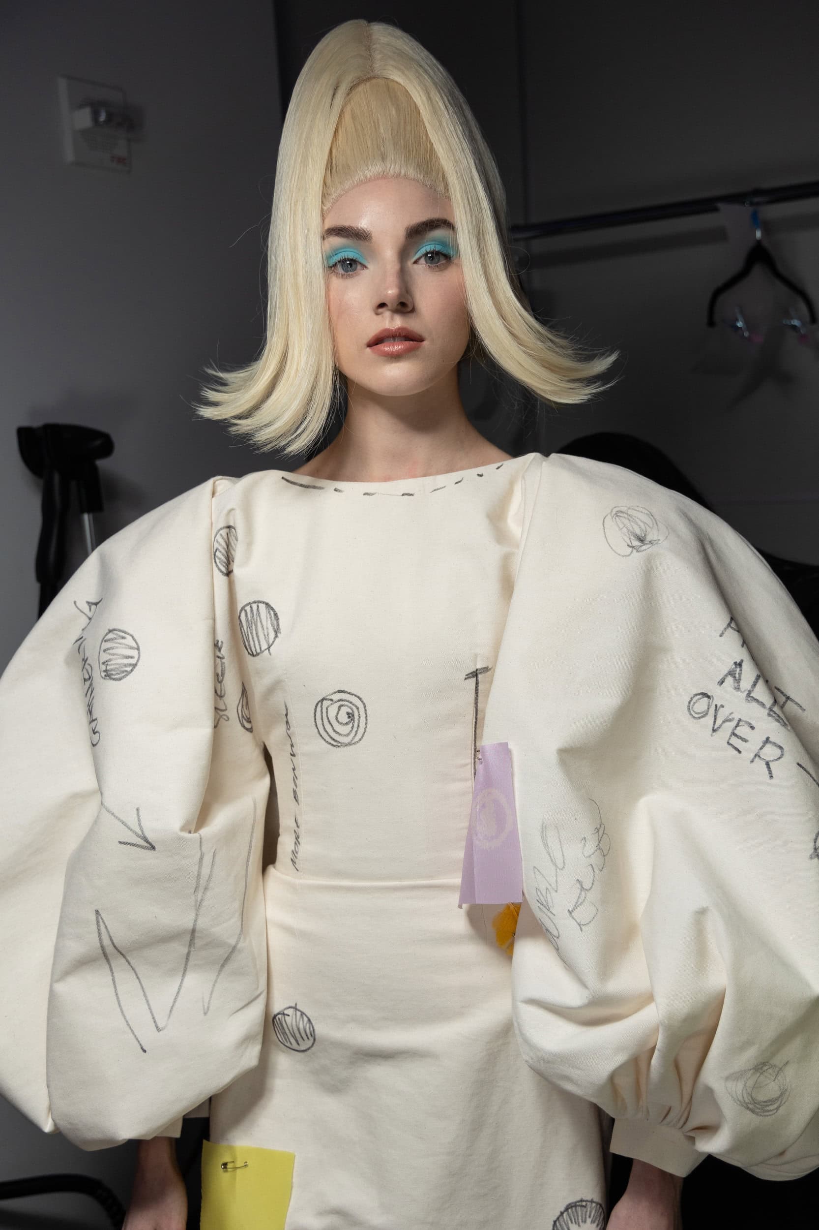 Christian Cowan  Fall 2025 Fashion Show Backstage