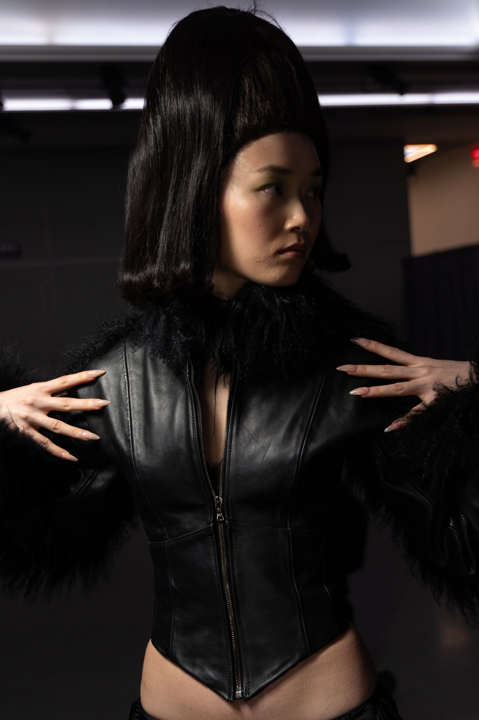 Christian Cowan  Fall 2025 Fashion Show Backstage