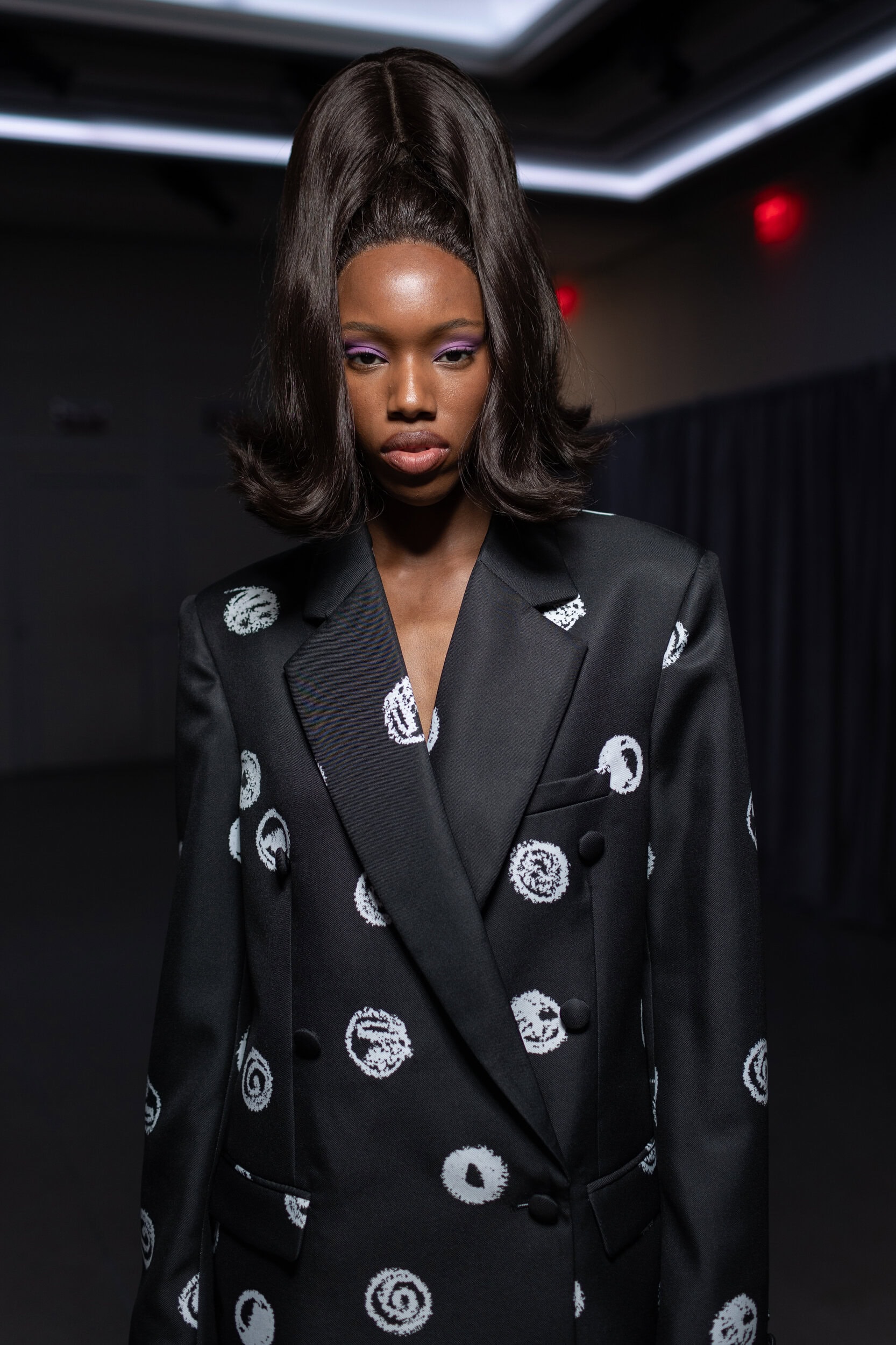 Christian Cowan  Fall 2025 Fashion Show Backstage