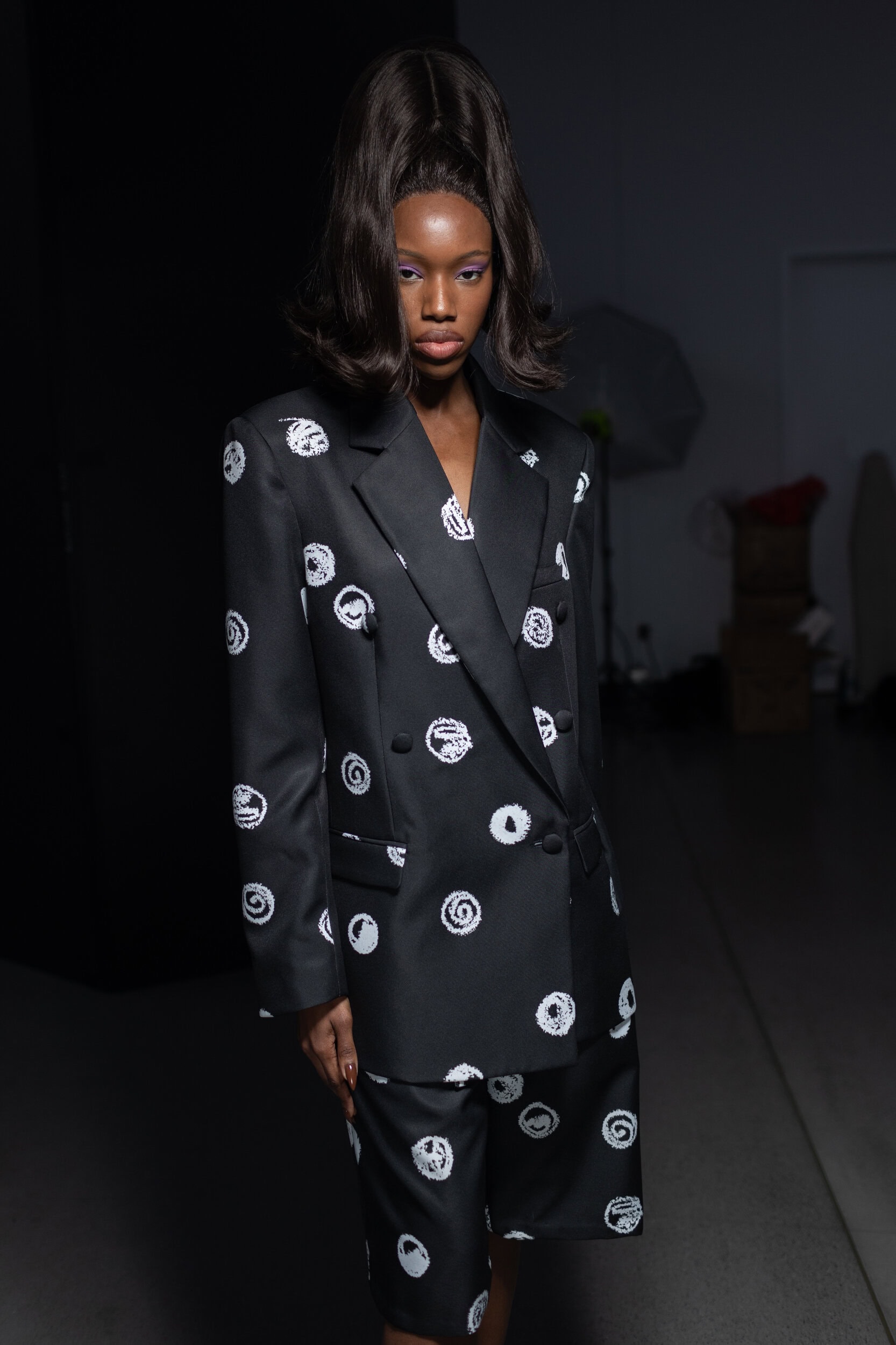 Christian Cowan  Fall 2025 Fashion Show Backstage