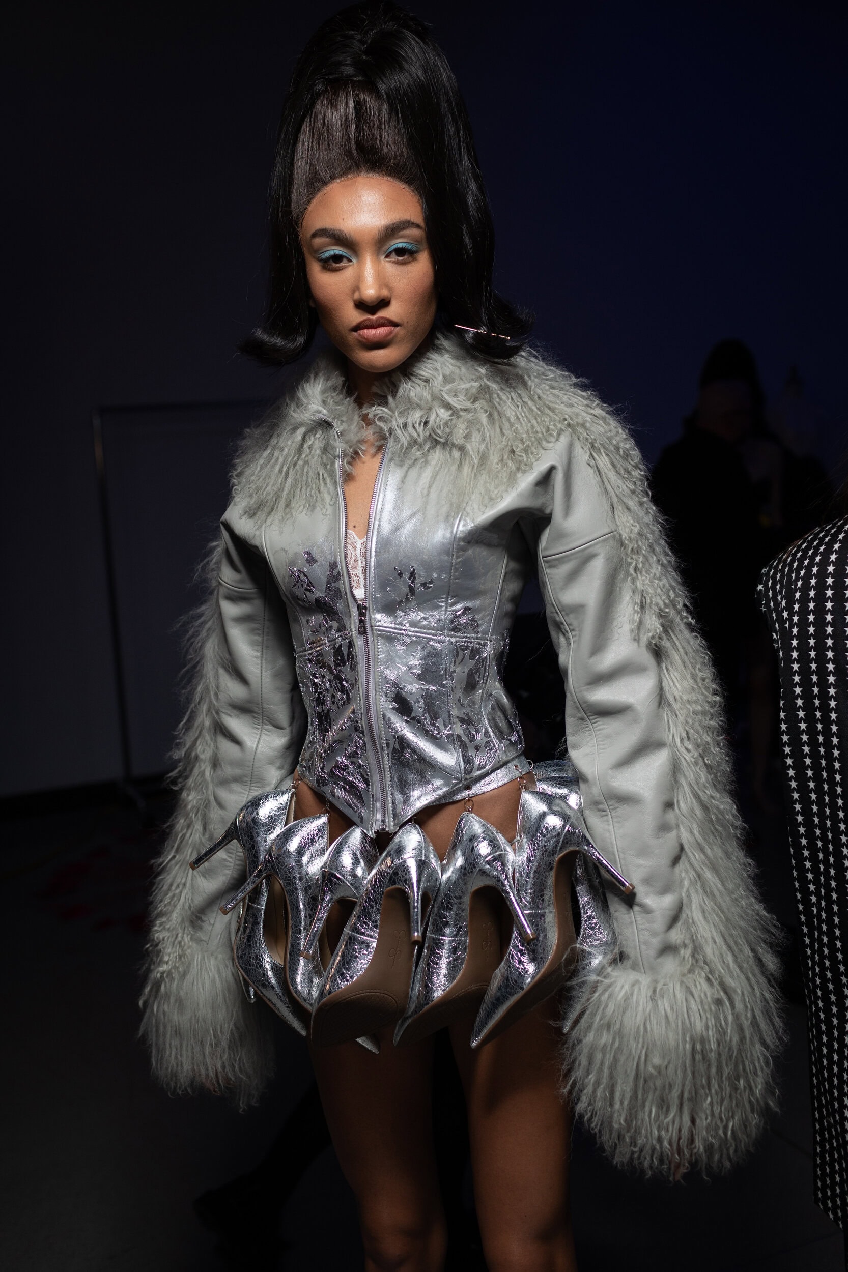 Christian Cowan  Fall 2025 Fashion Show Backstage