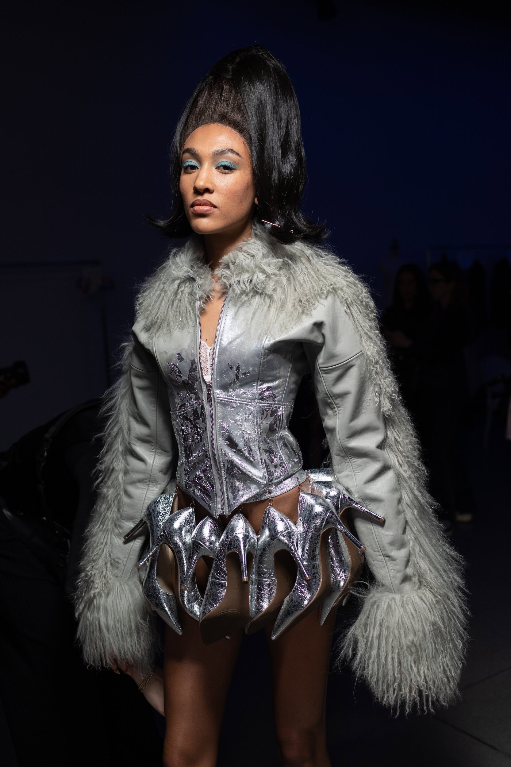 Christian Cowan  Fall 2025 Fashion Show Backstage
