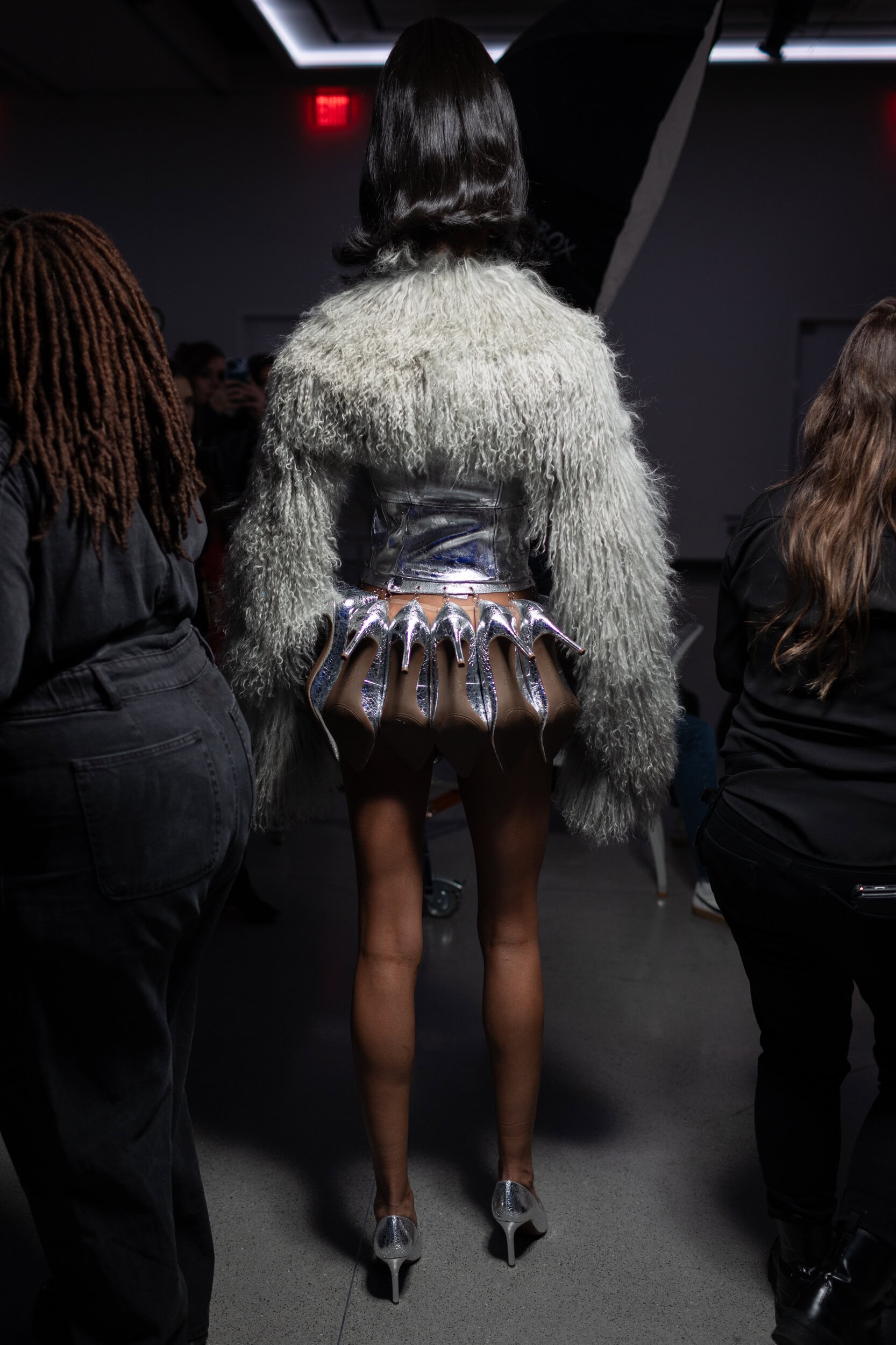 Christian Cowan  Fall 2025 Fashion Show Backstage