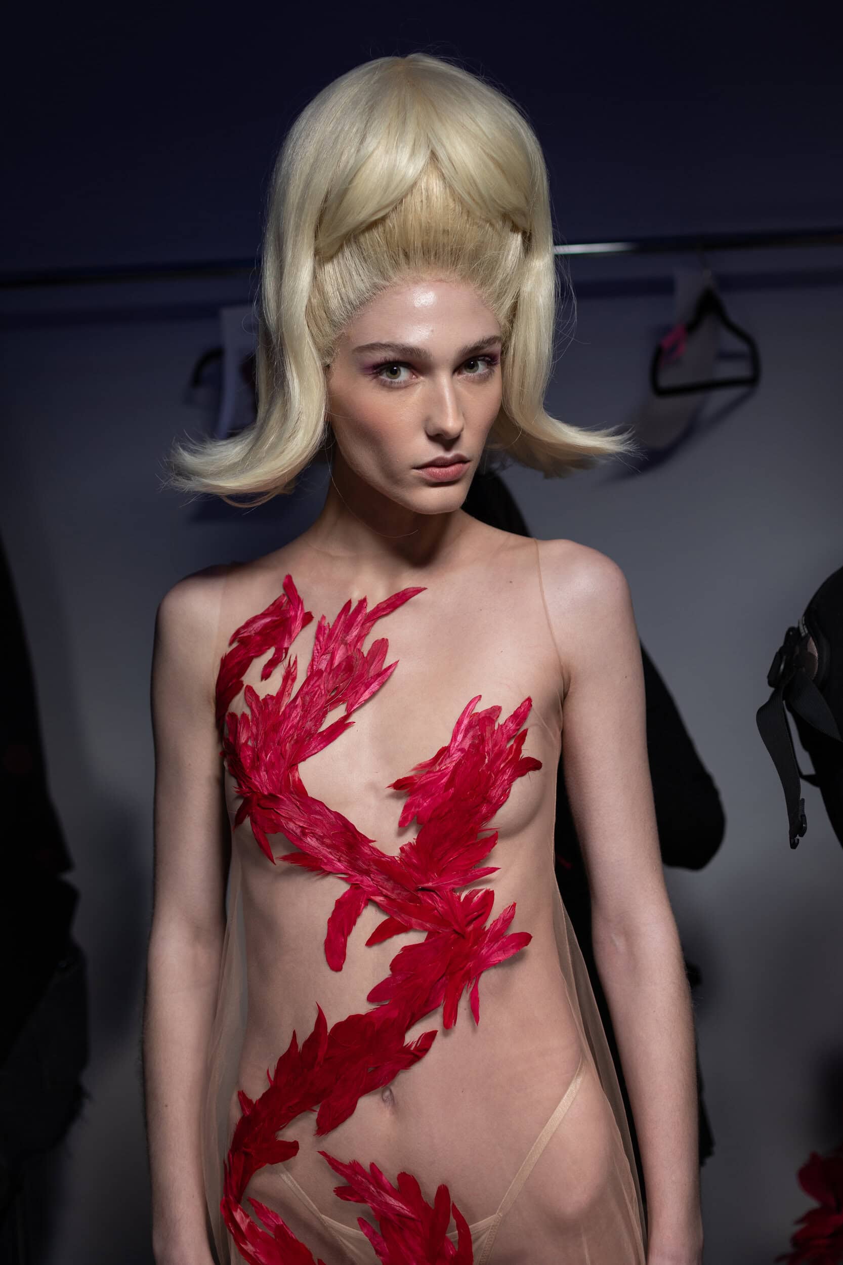 Christian Cowan  Fall 2025 Fashion Show Backstage