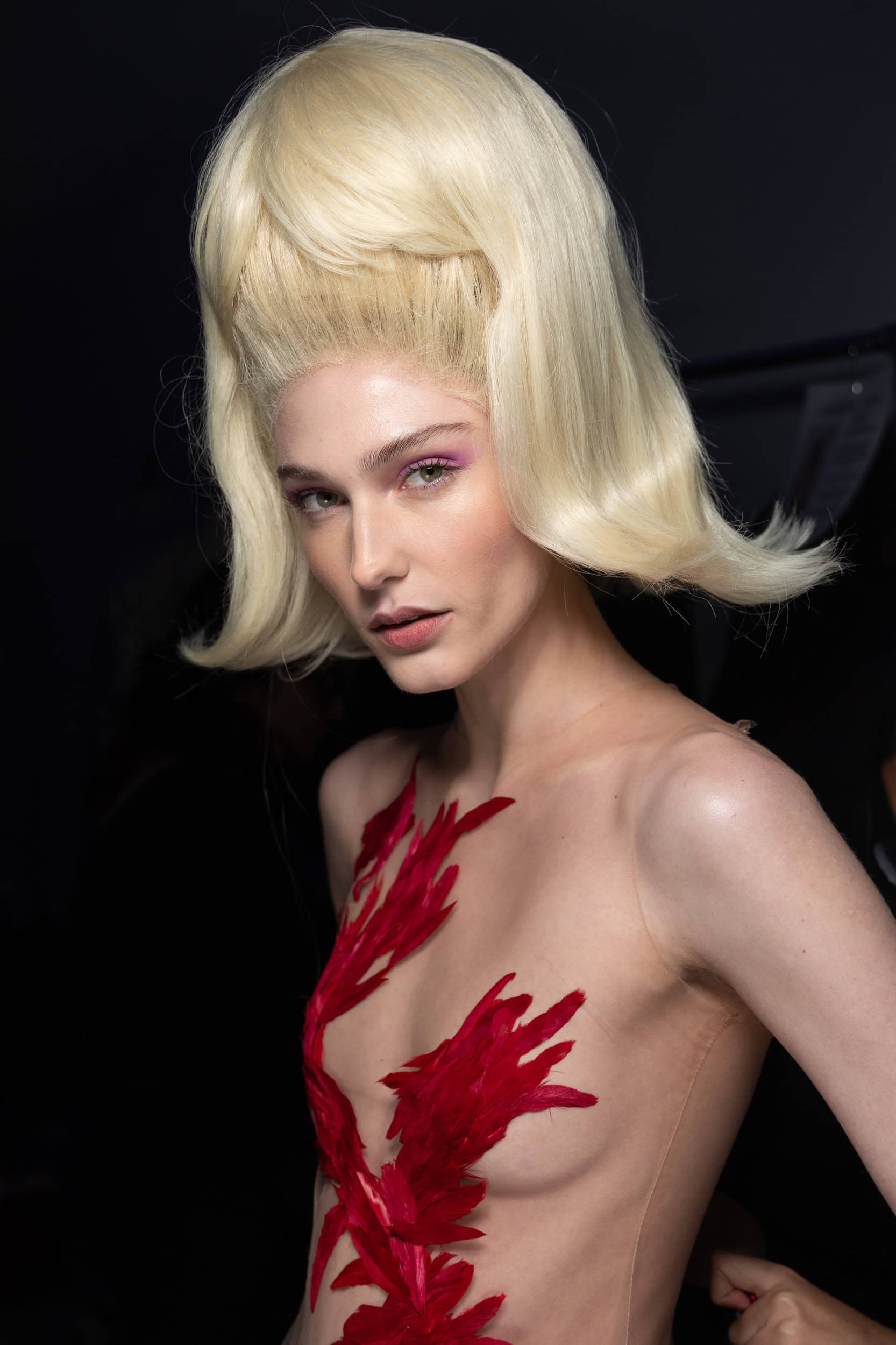 Christian Cowan  Fall 2025 Fashion Show Backstage