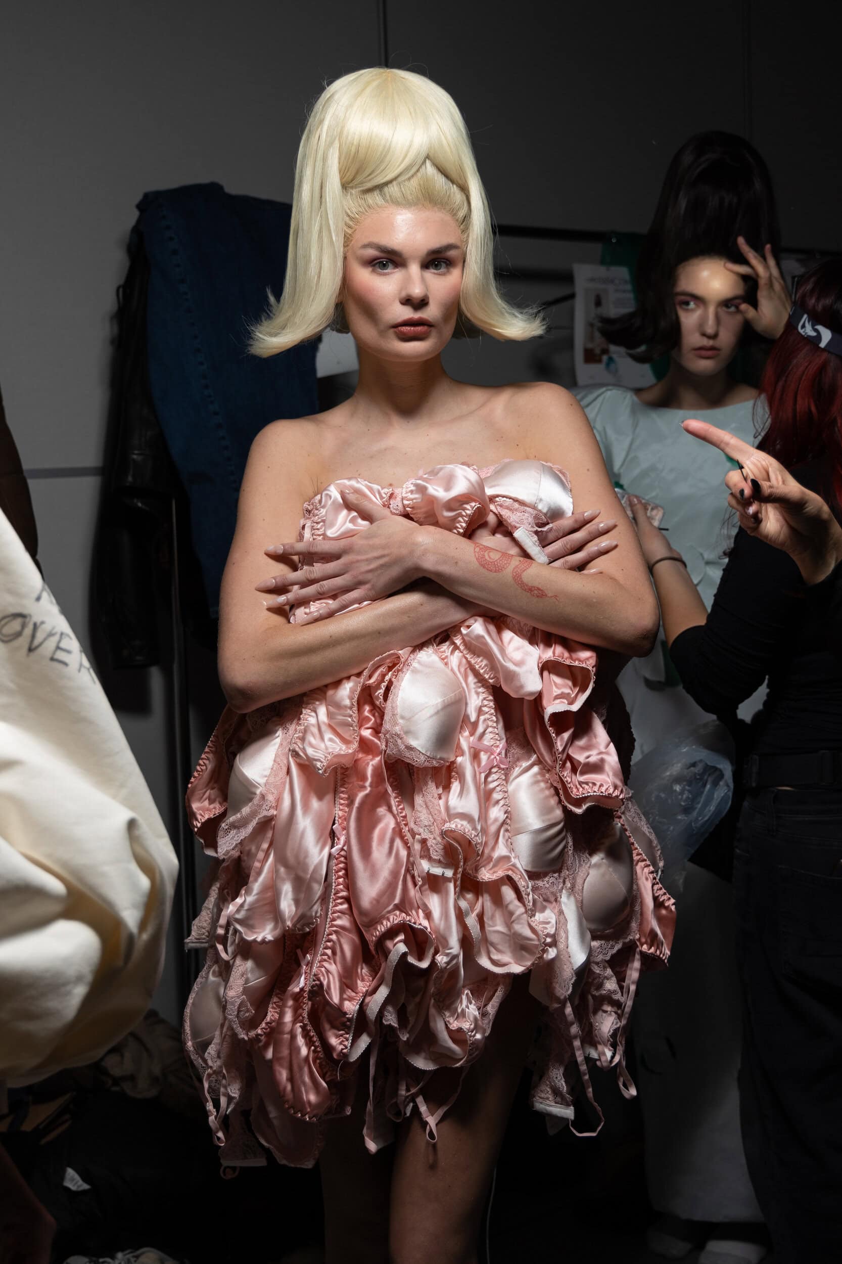 Christian Cowan  Fall 2025 Fashion Show Backstage