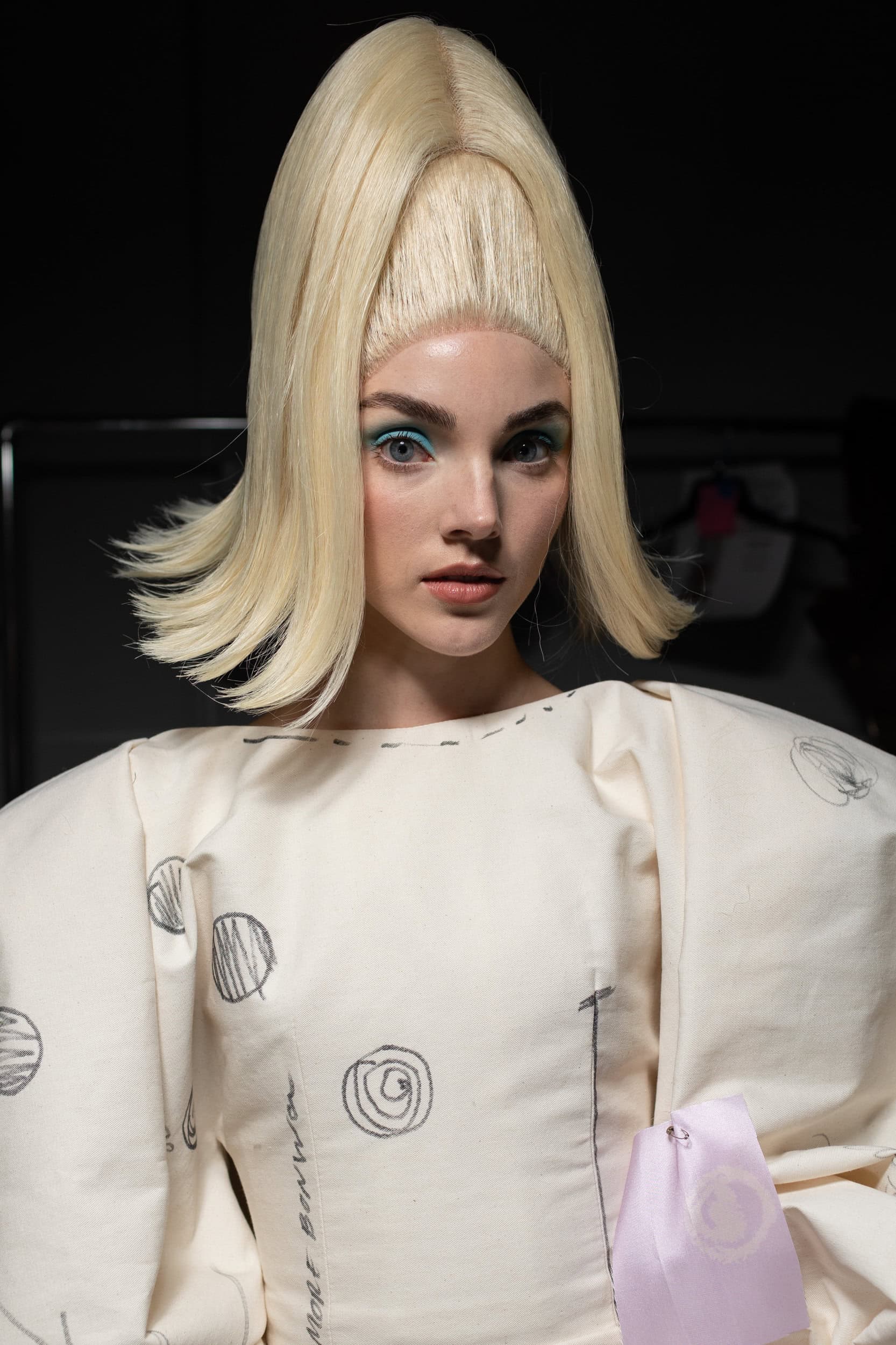 Christian Cowan  Fall 2025 Fashion Show Backstage