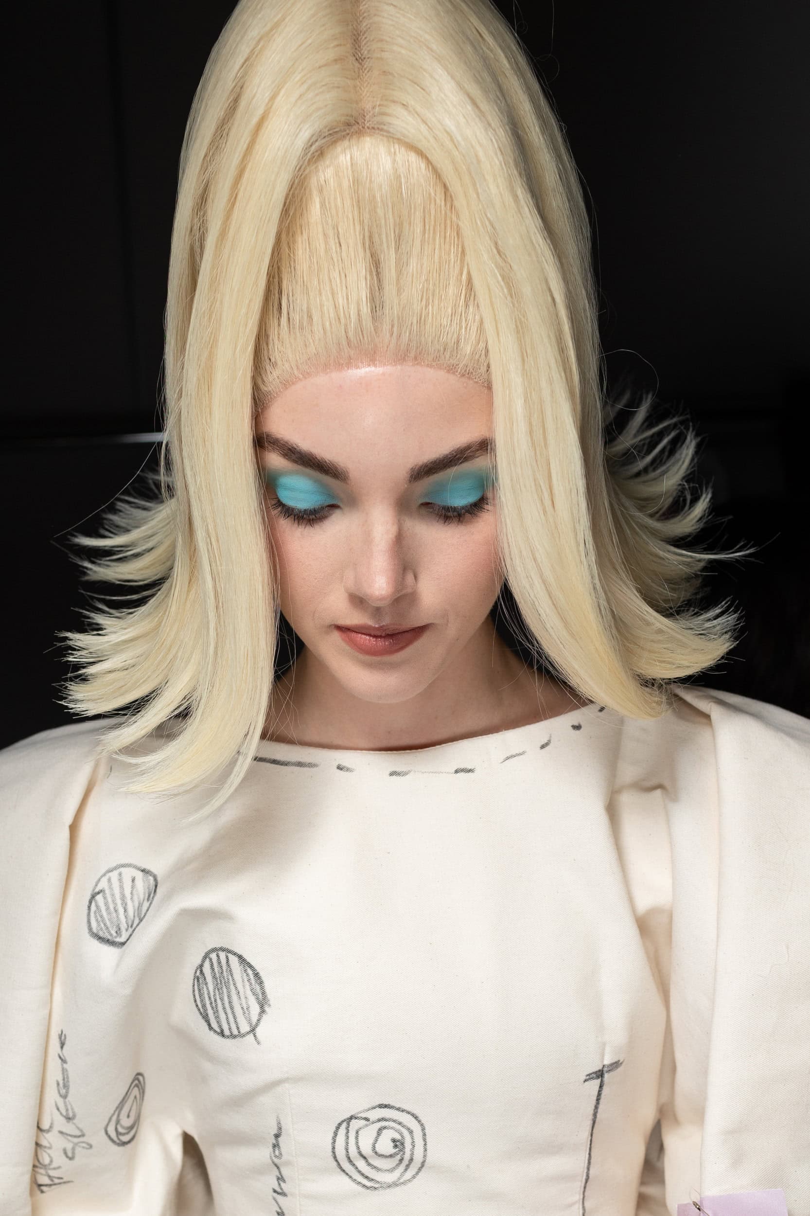 Christian Cowan  Fall 2025 Fashion Show Backstage