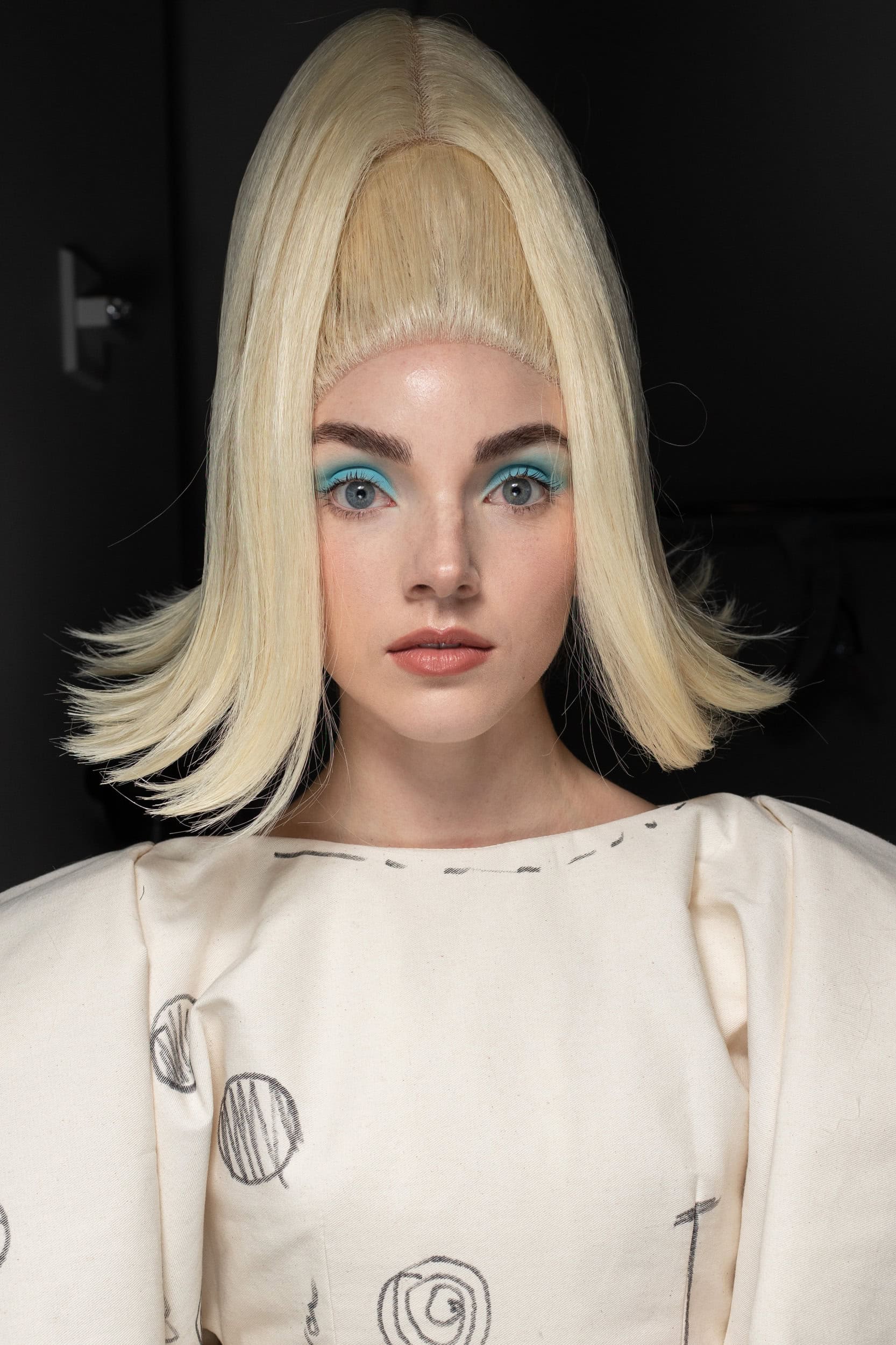 Christian Cowan  Fall 2025 Fashion Show Backstage