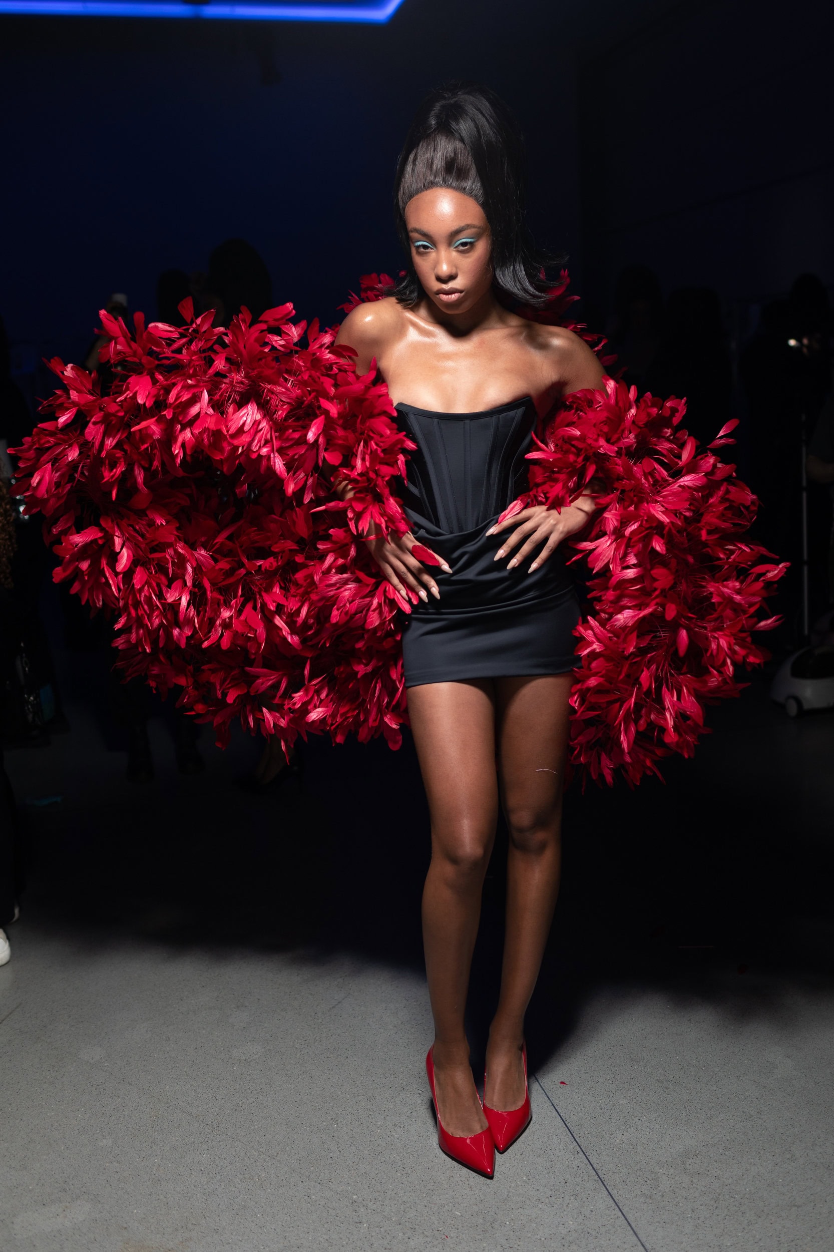 Christian Cowan  Fall 2025 Fashion Show Backstage