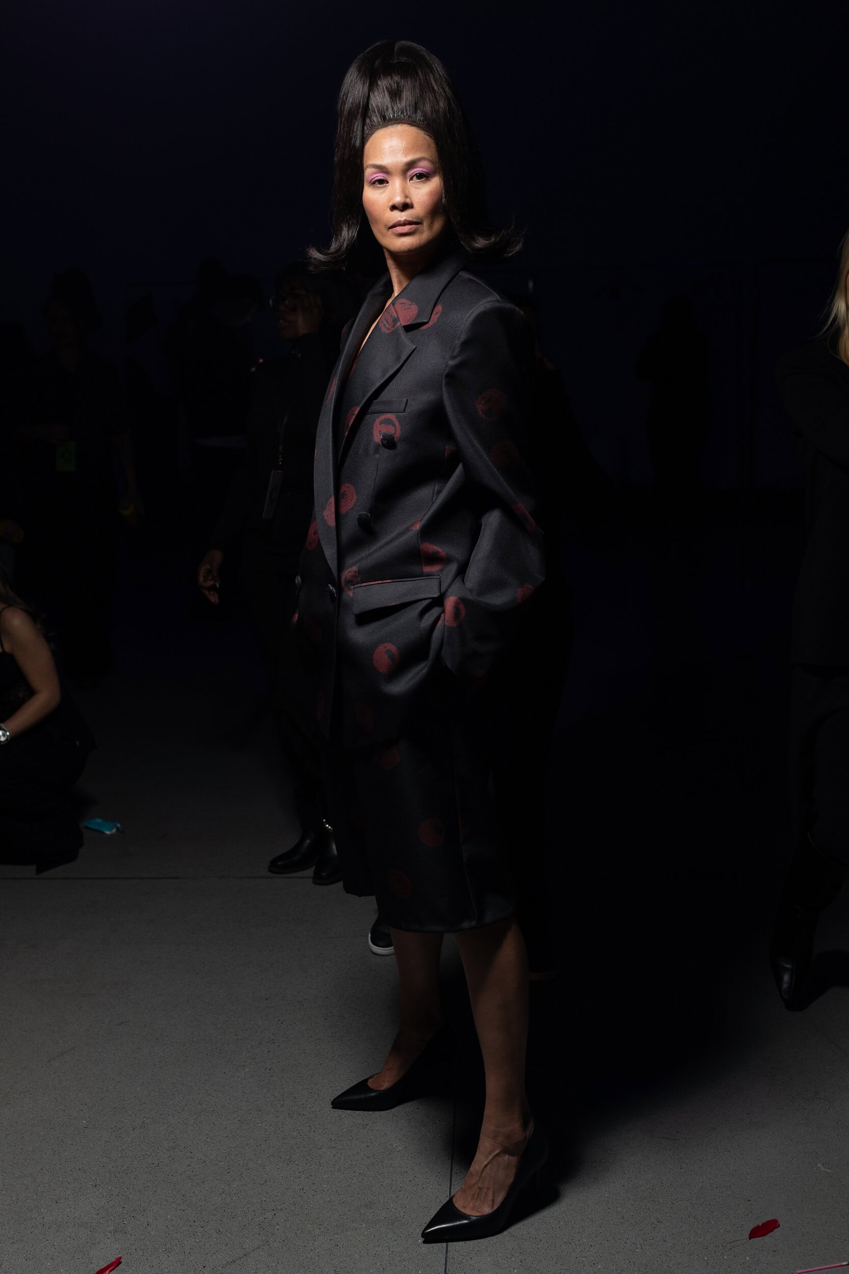 Christian Cowan  Fall 2025 Fashion Show Backstage