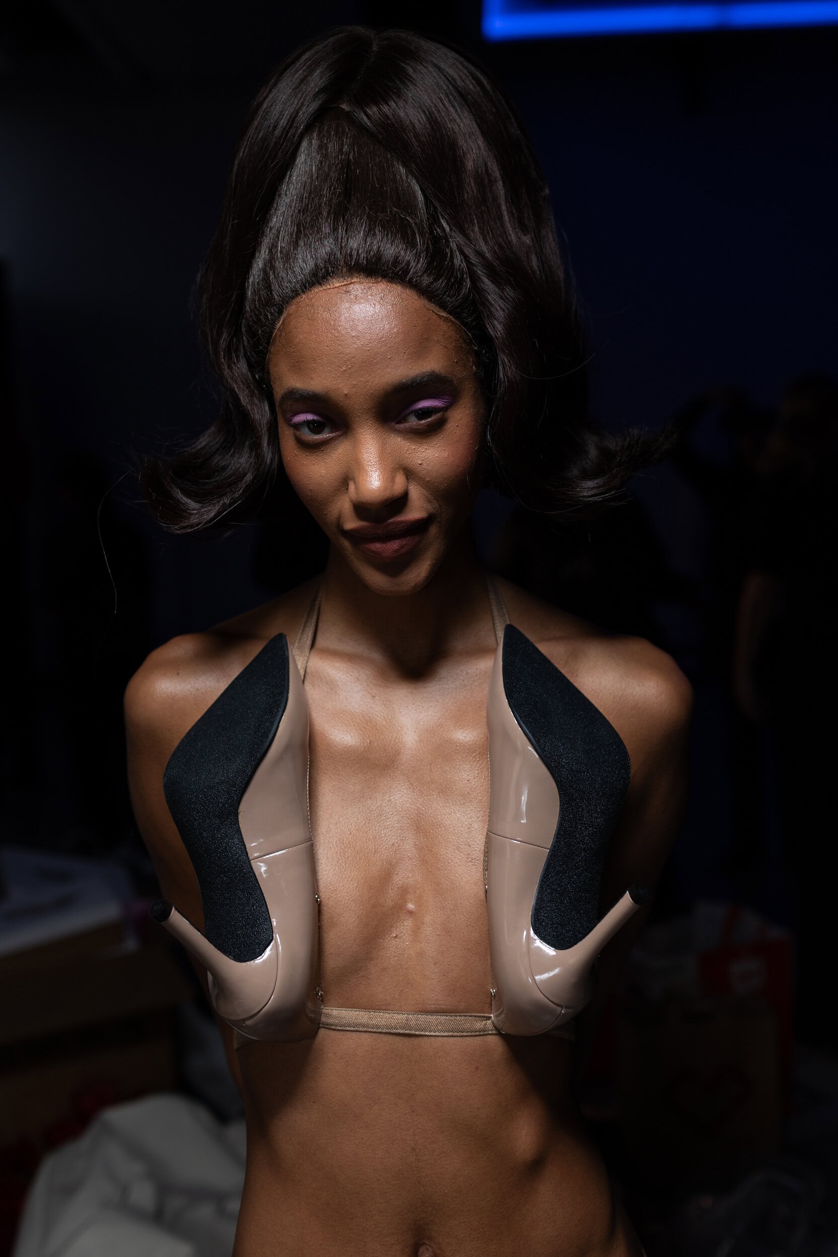 Christian Cowan  Fall 2025 Fashion Show Backstage