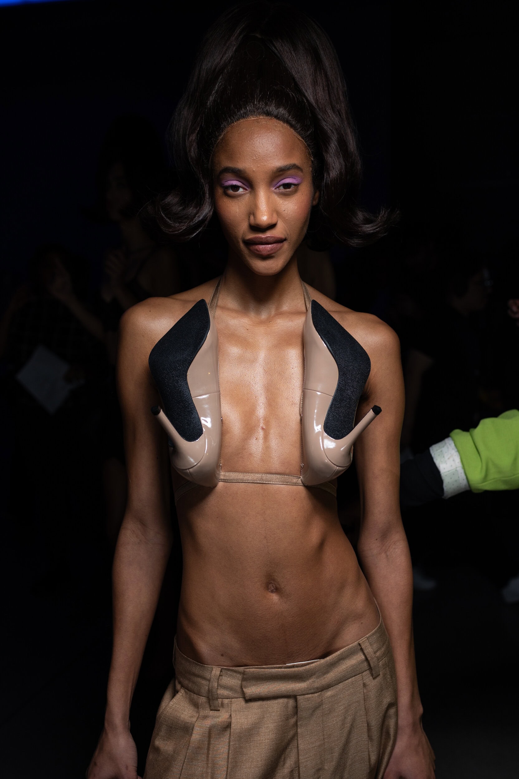 Christian Cowan  Fall 2025 Fashion Show Backstage